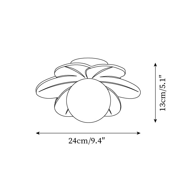 Fiora Flower Ceiling Light - Letslighting