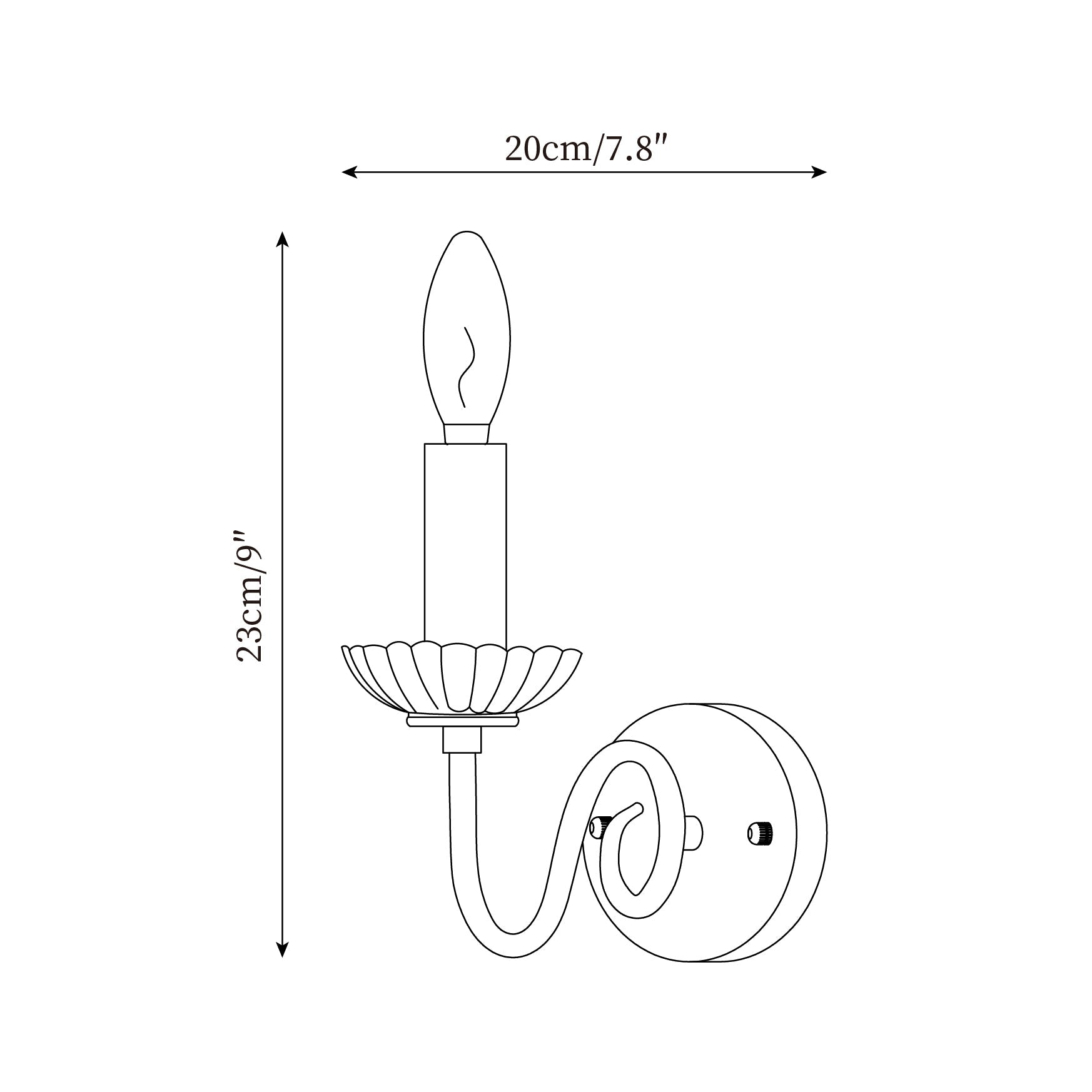 Château Wall Lamp Candelabra - Letslighting