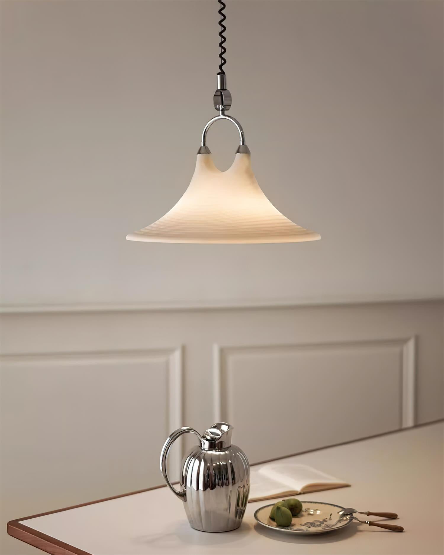Aria Trumpet Individual Creativity Plastic Pendant Lamp - Letslighting