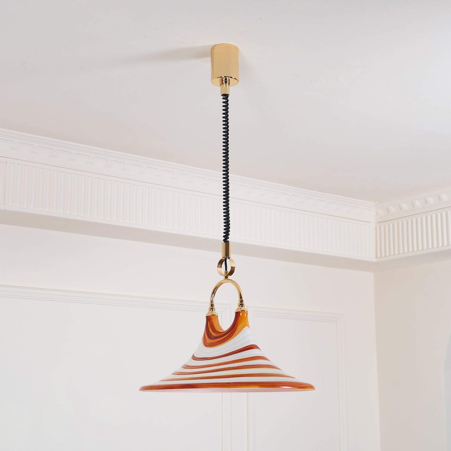 Aria Trumpet Individual Creativity Plastic Pendant Lamp - Letslighting