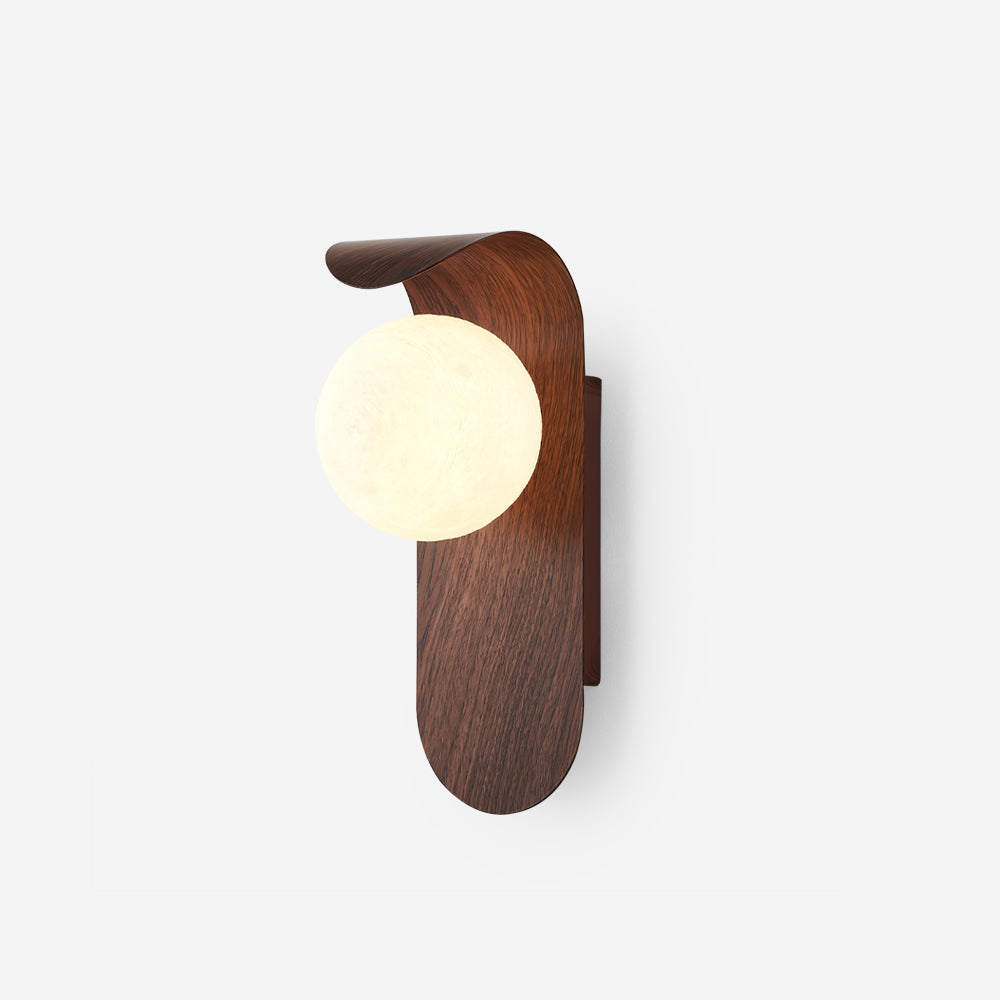 Muto Indoor Wall Lamp  Wood / Walnut