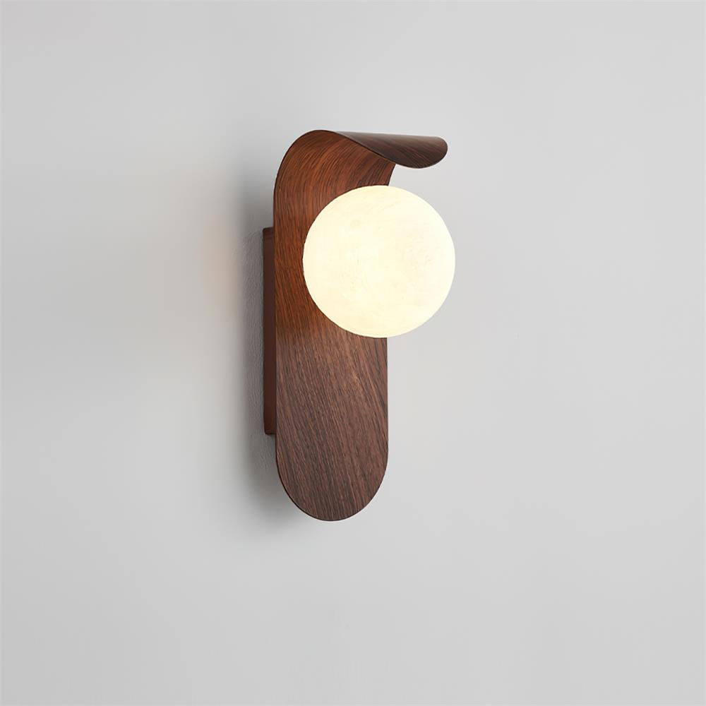 Muto Indoor Wall Lamp  Wood / Walnut