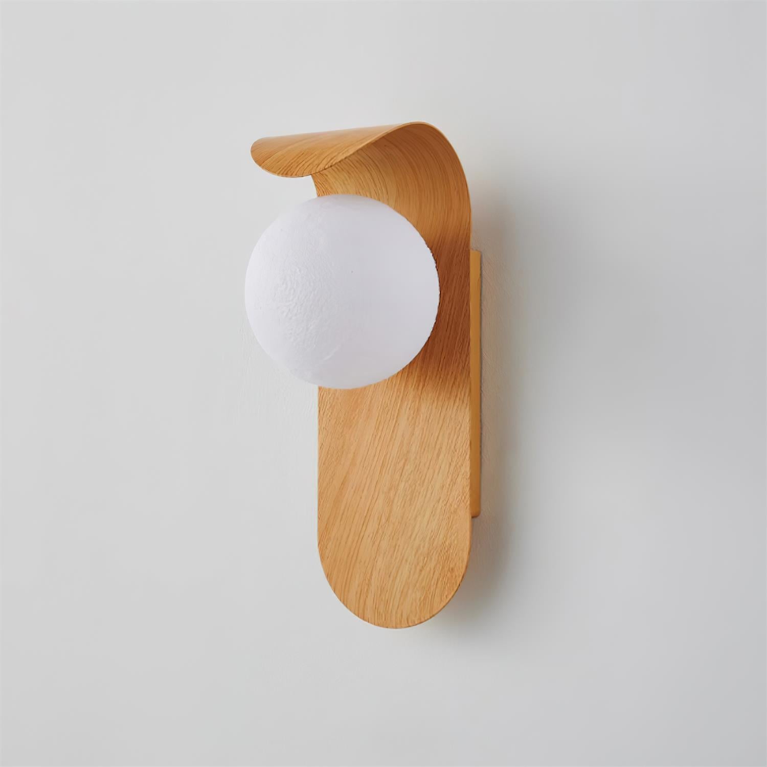 Muto Indoor Wall Lamp  Wood / Walnut
