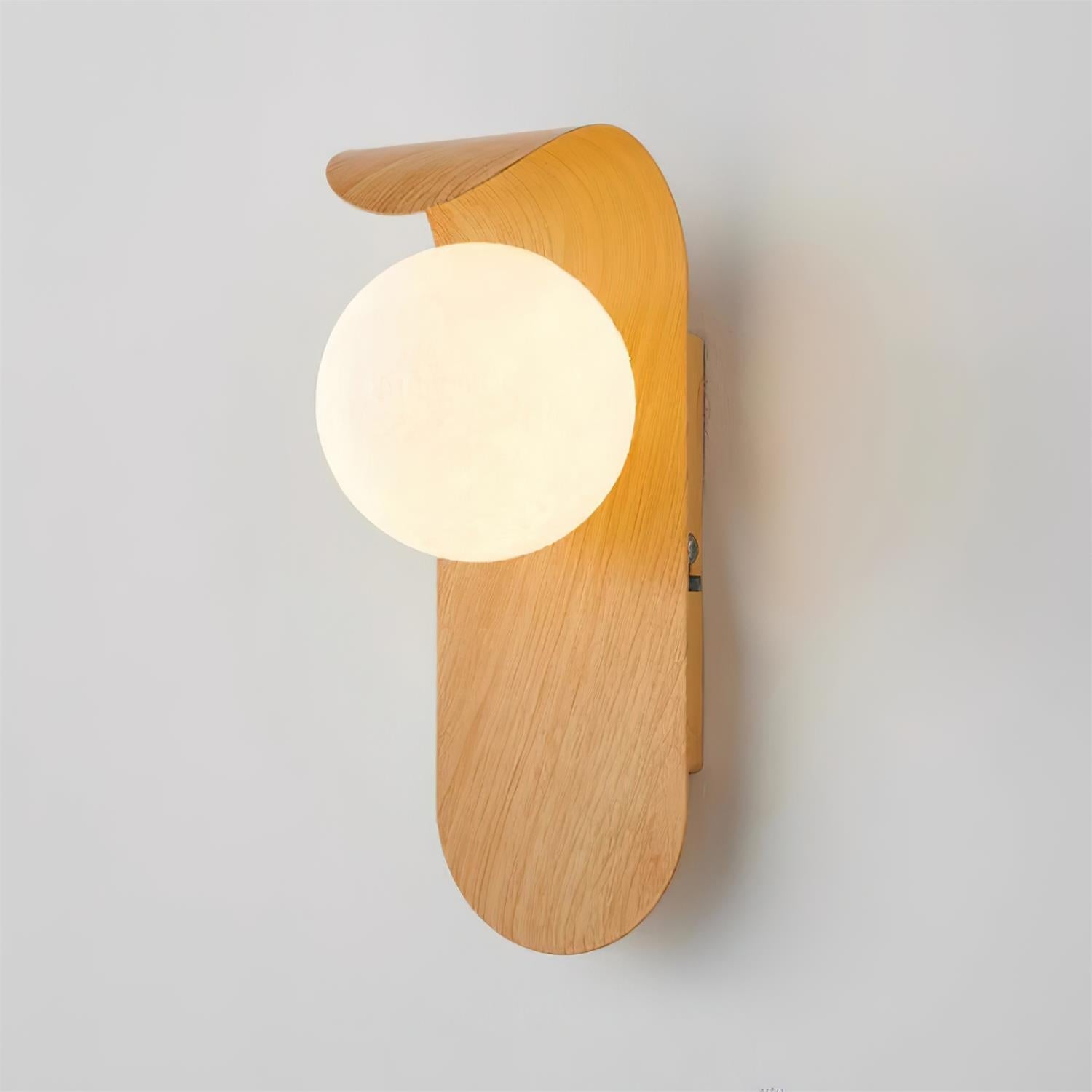 Muto Indoor Wall Lamp  Wood / Walnut