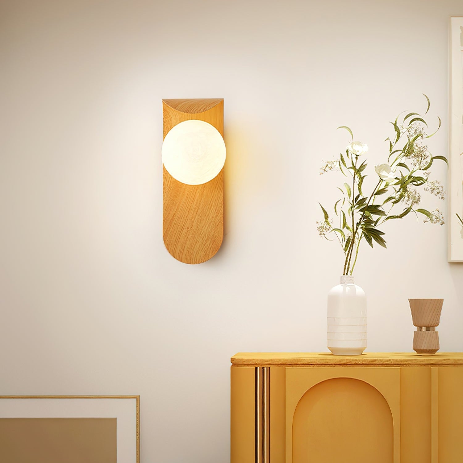 Muto Indoor Wall Lamp  Wood / Walnut