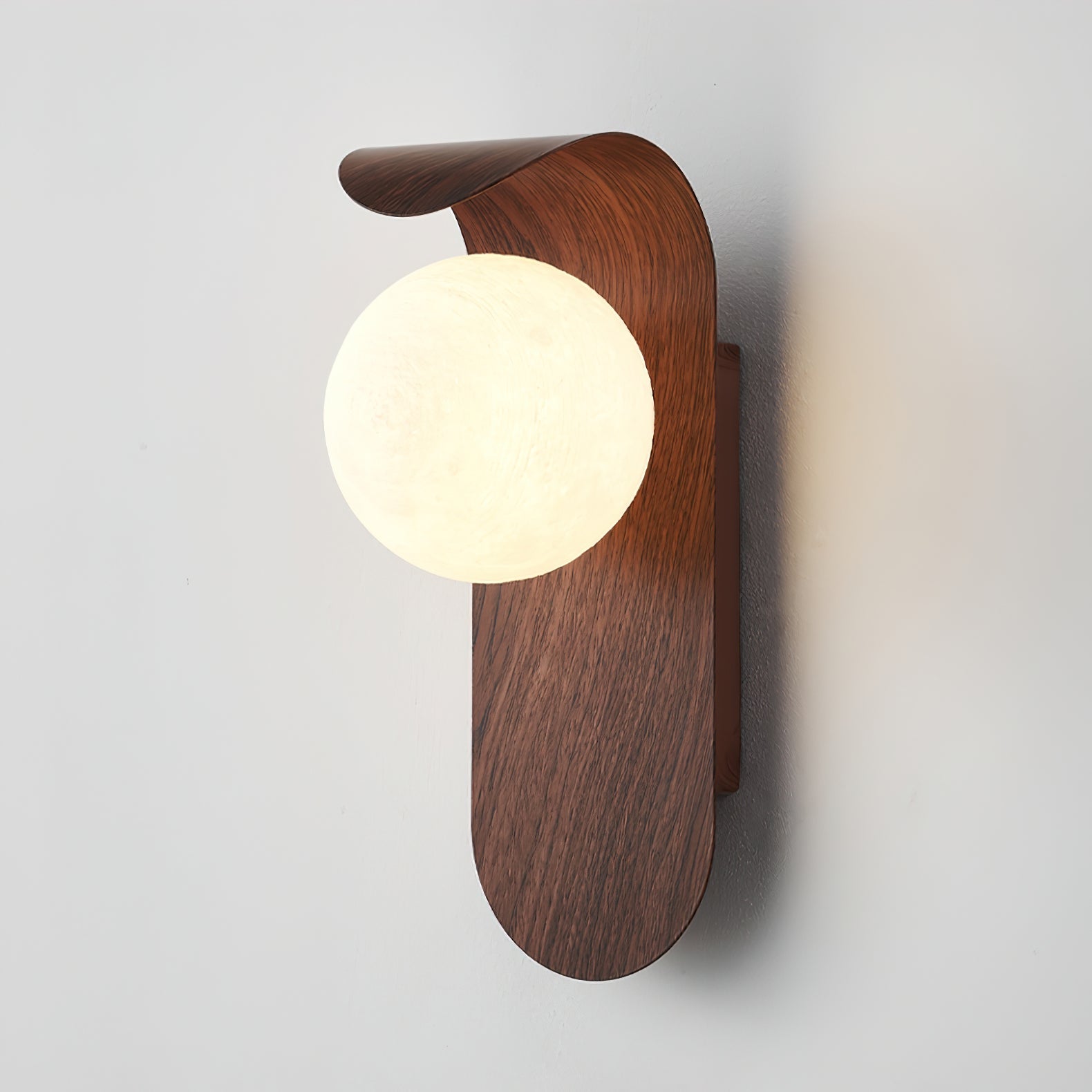 Muto Indoor Wall Lamp  Wood / Walnut