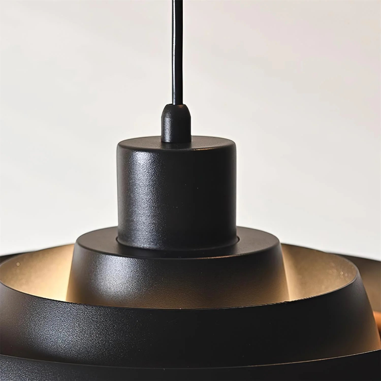 Muto Modern Round Pendant Light Wood - Letslighting