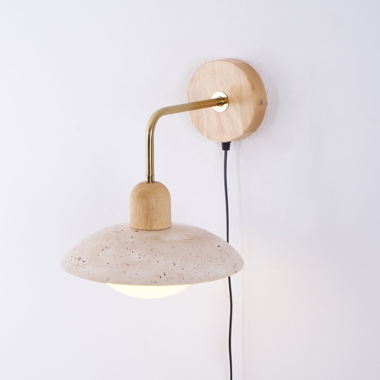 Travelle Travertine Wall Sconce - Letslighting
