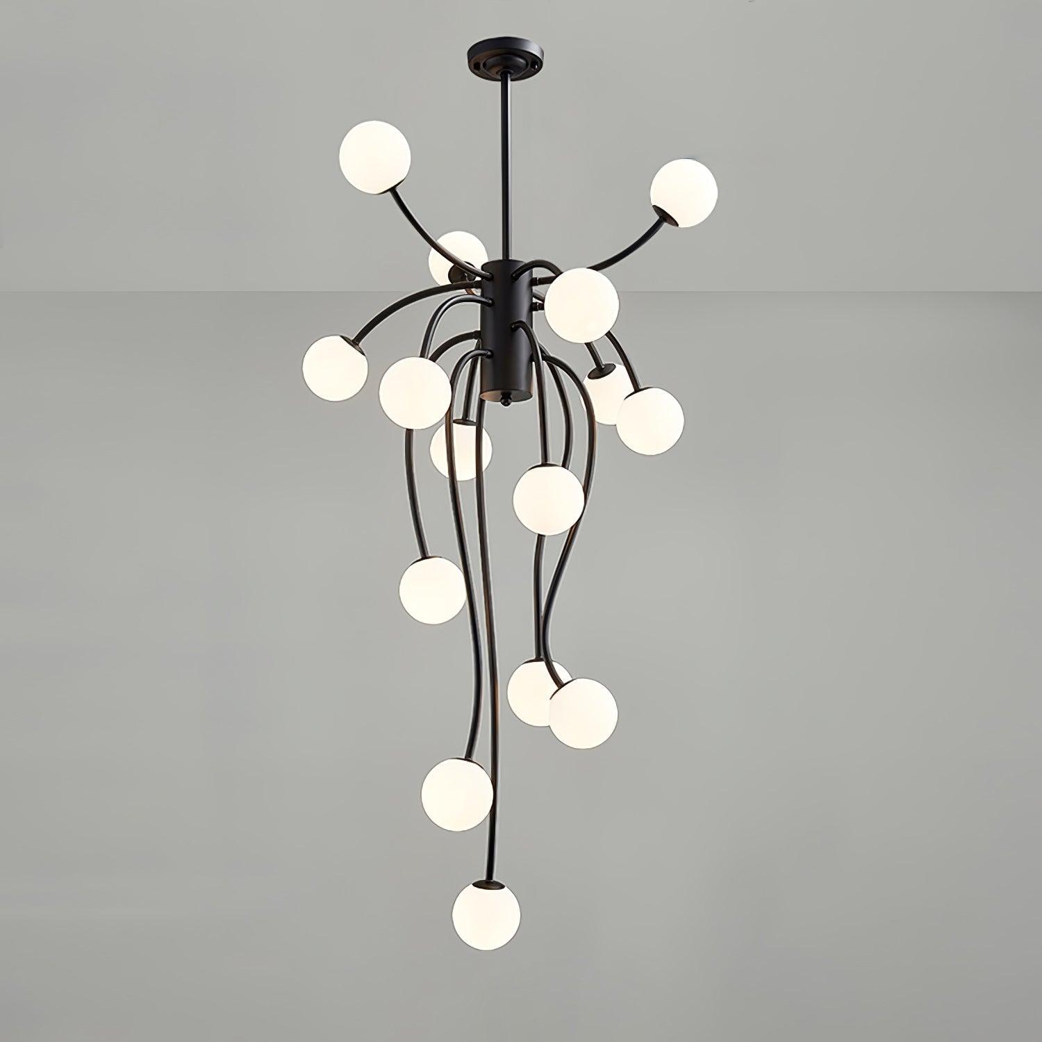 Astralyn Brass Globe Chandelier - Letslighting