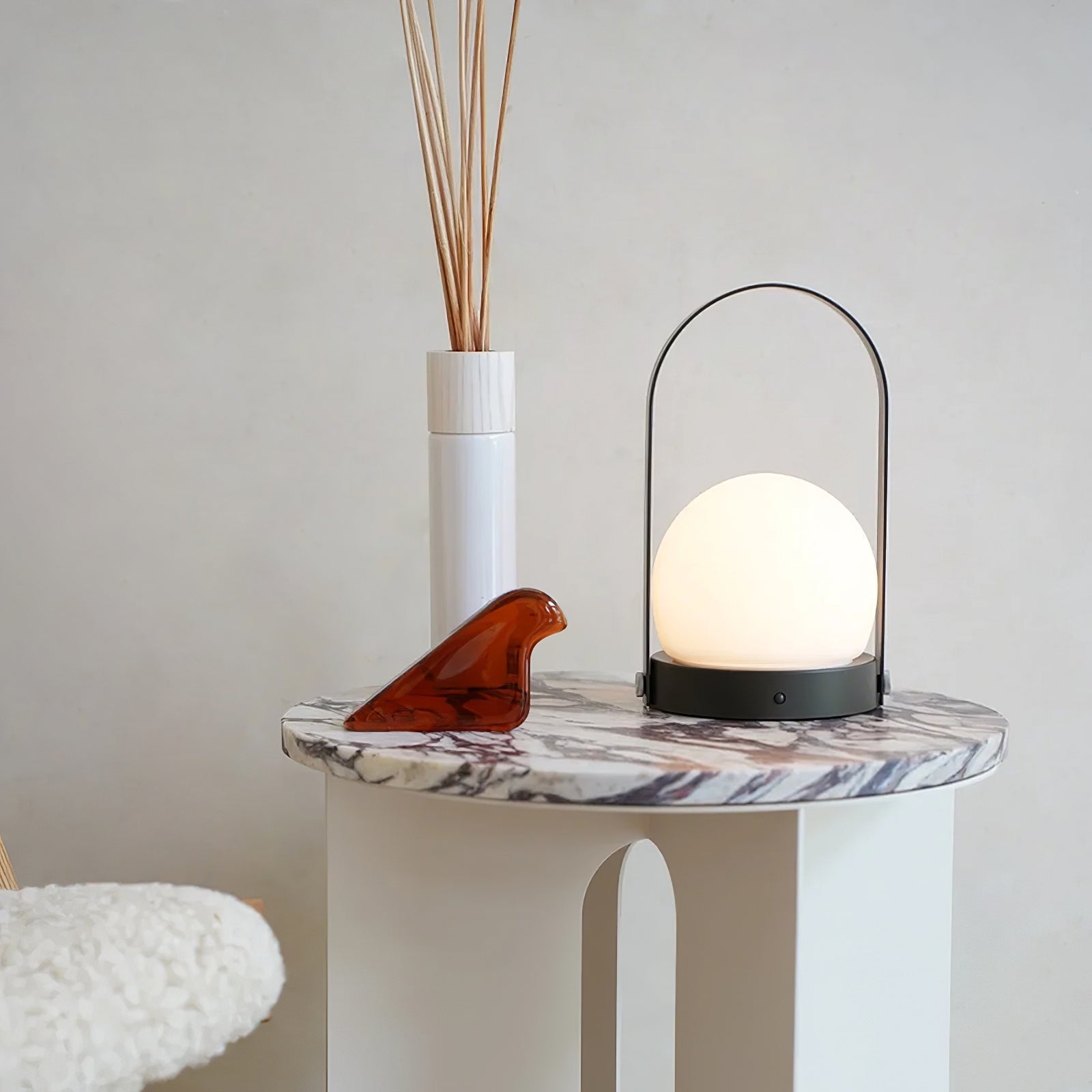 Zenon Glass Minimalist Table Lamp - Letslighting
