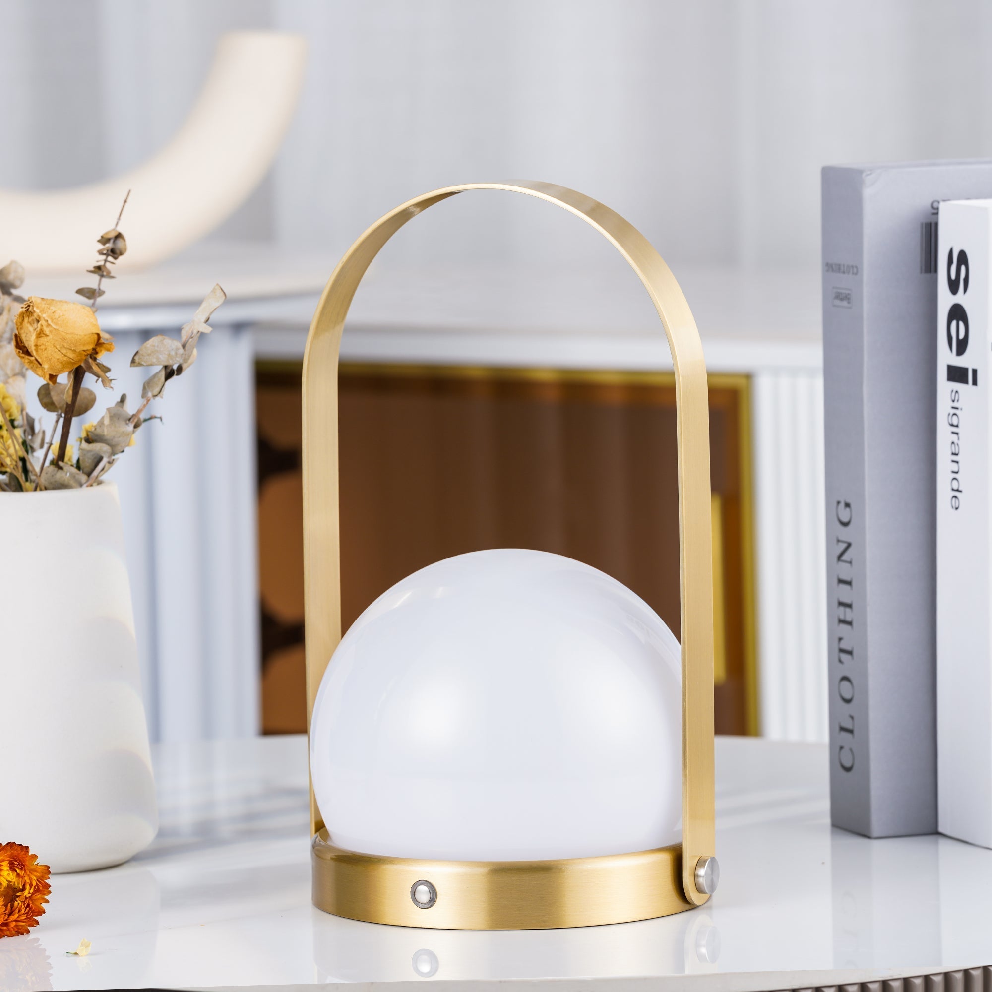 Zenon Glass Minimalist Table Lamp - Letslighting