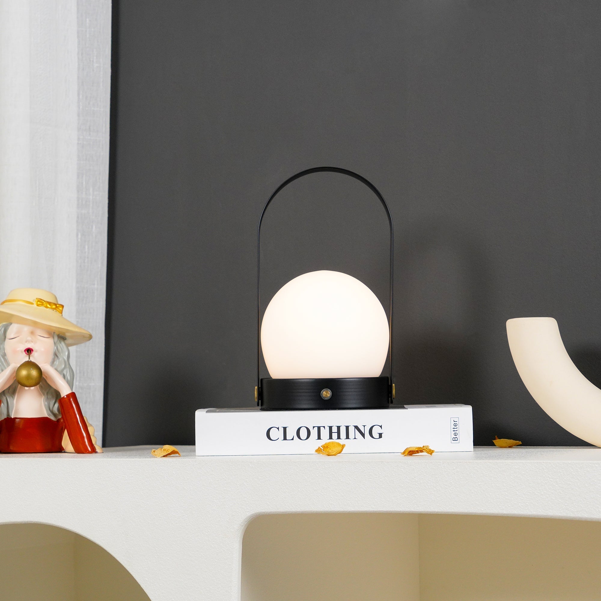 Zenon Glass Minimalist Table Lamp - Letslighting