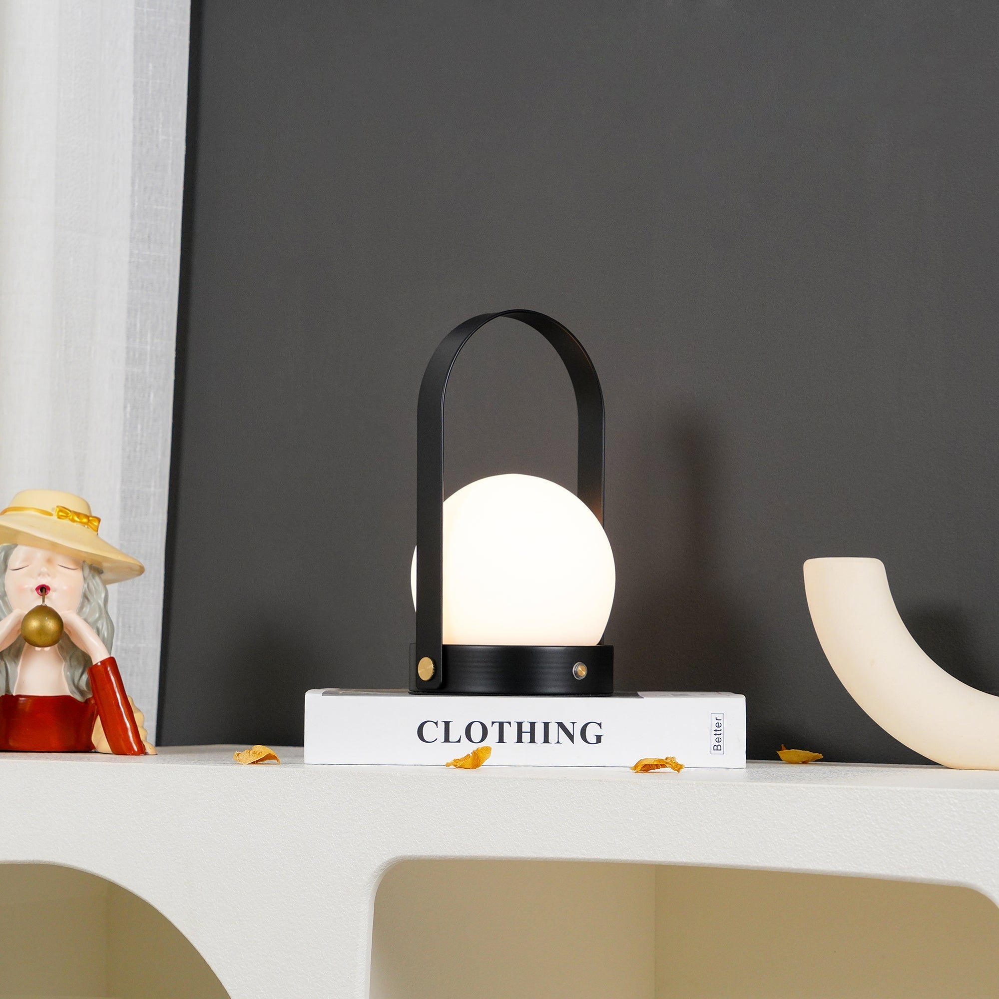 Zenon Glass Minimalist Table Lamp - Letslighting