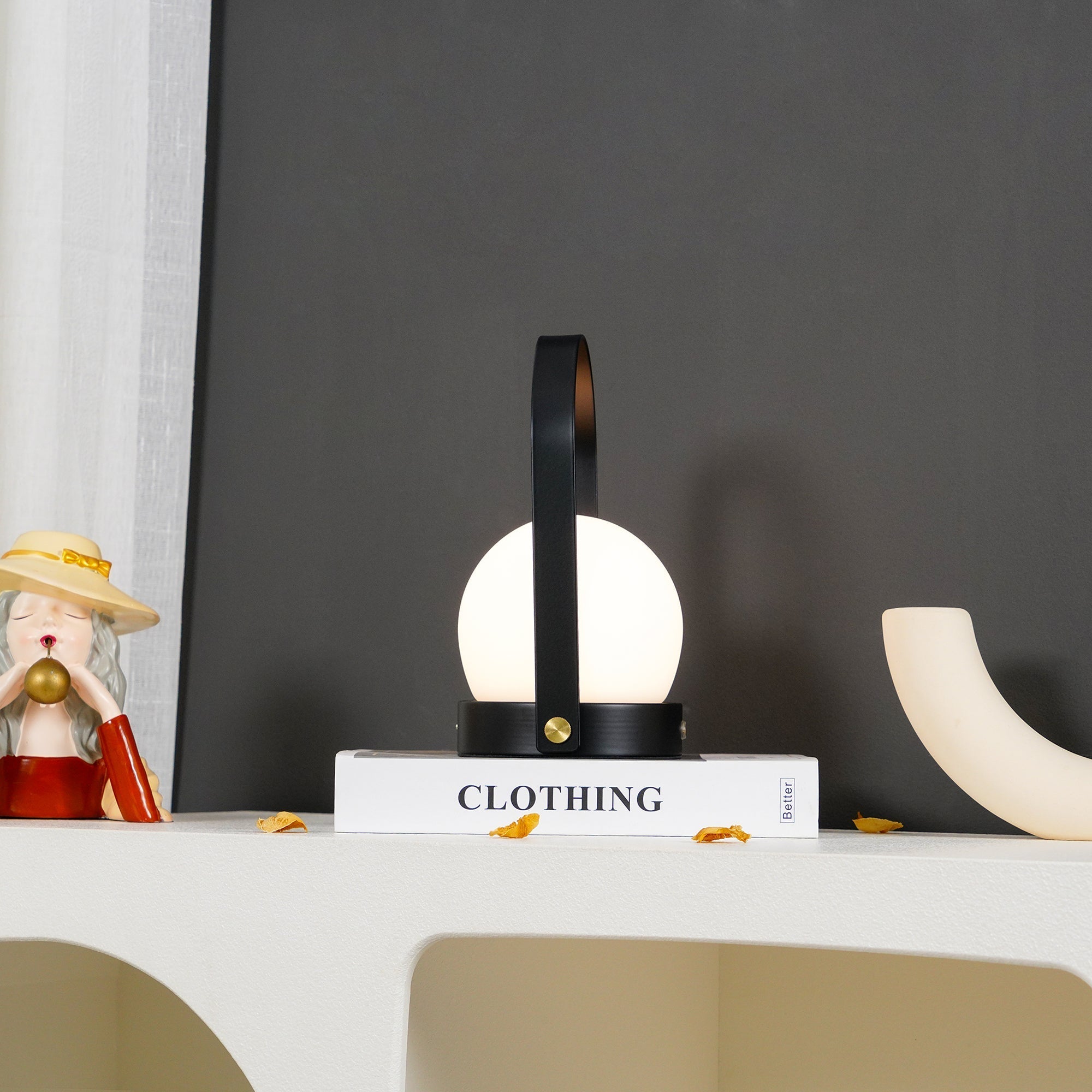 Zenon Glass Minimalist Table Lamp - Letslighting