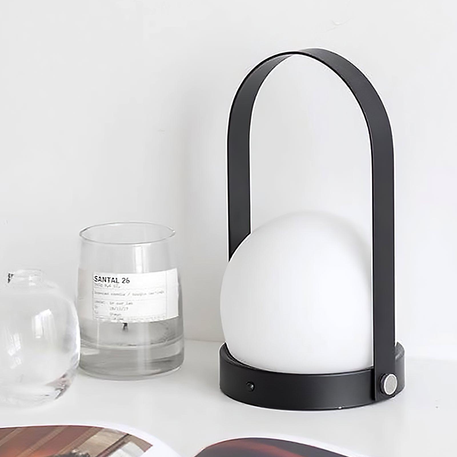 Zenon Glass Minimalist Table Lamp - Letslighting
