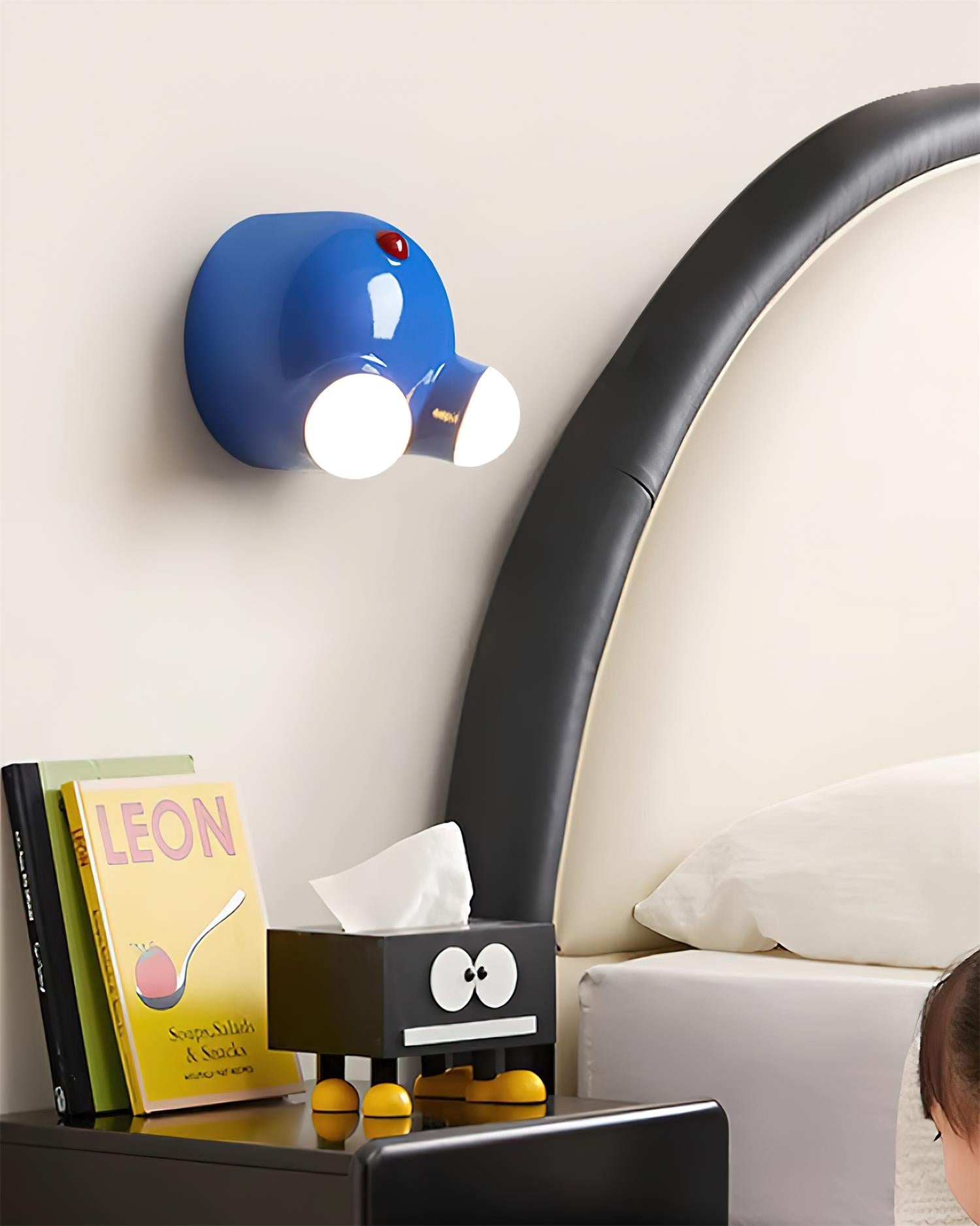 Doraemon Wall Lamp Playful Globe - Letslighting