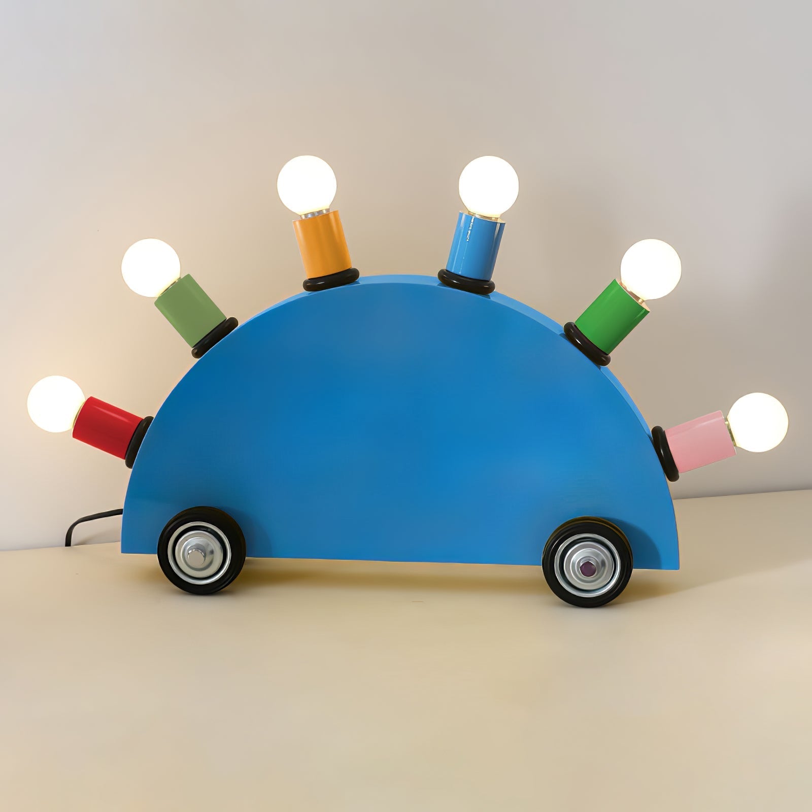 Cartoon Table Lamp Car Colorful Children's Room - Letslighting
