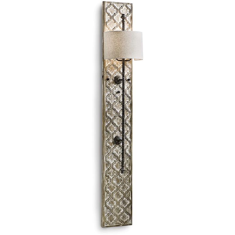 Echo Panel Creativity Wooden Fabric Sconce Wall Lamp - Letslighting