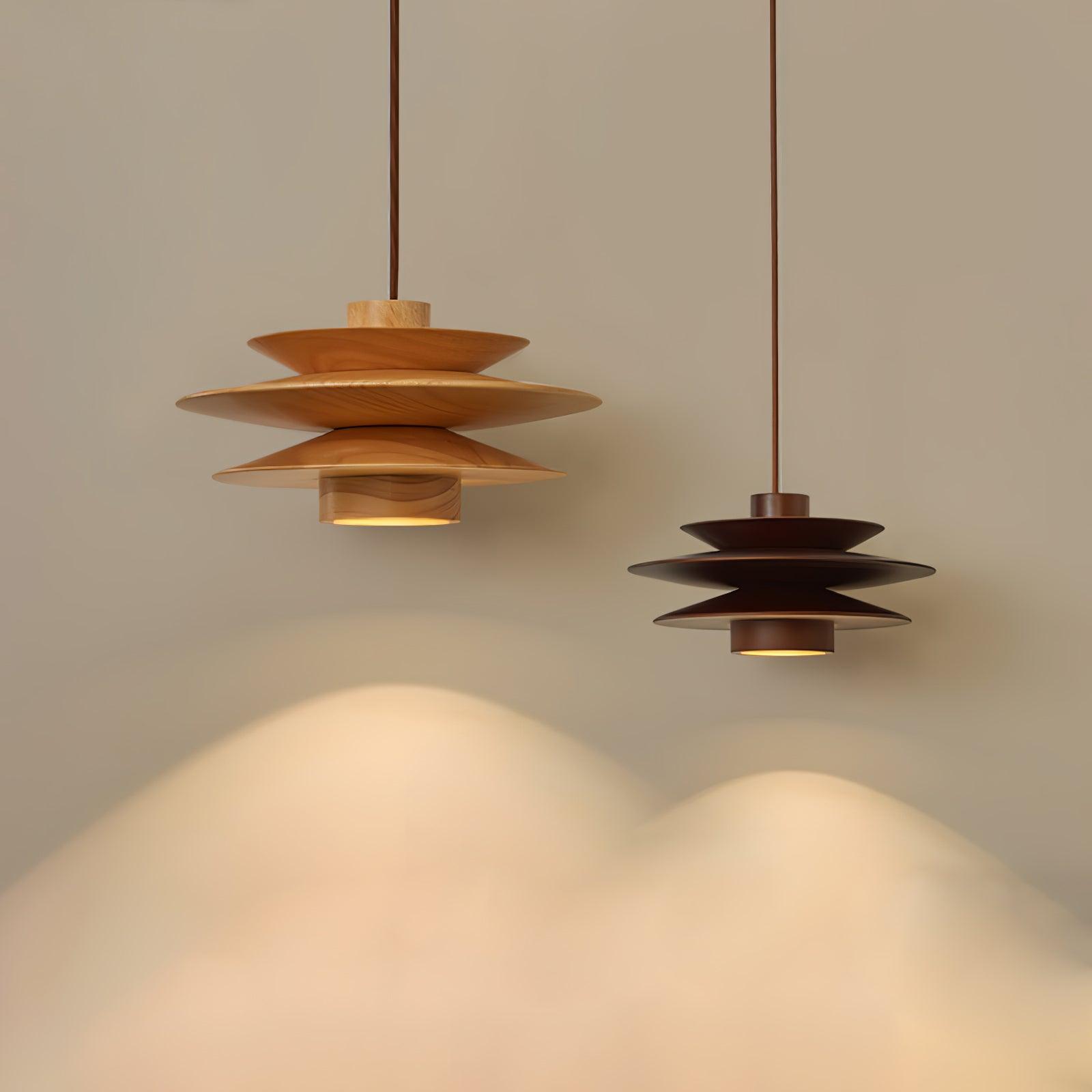 Eldora Wooden Retro Pendant Light - Letslighting