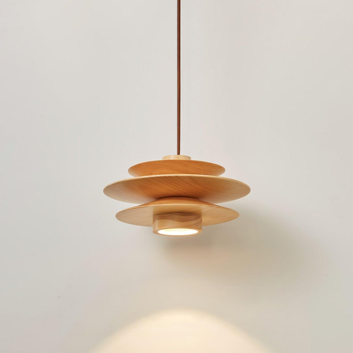 Eldora Wooden Retro Pendant Light - Letslighting