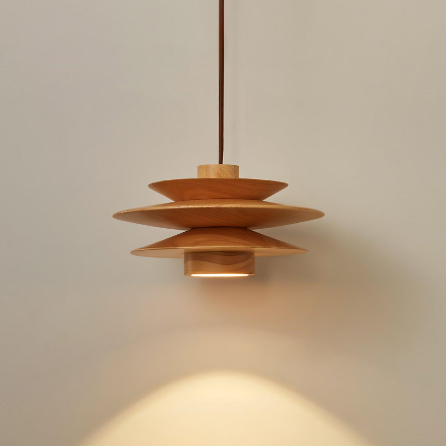 Eldora Wooden Retro Pendant Light - Letslighting