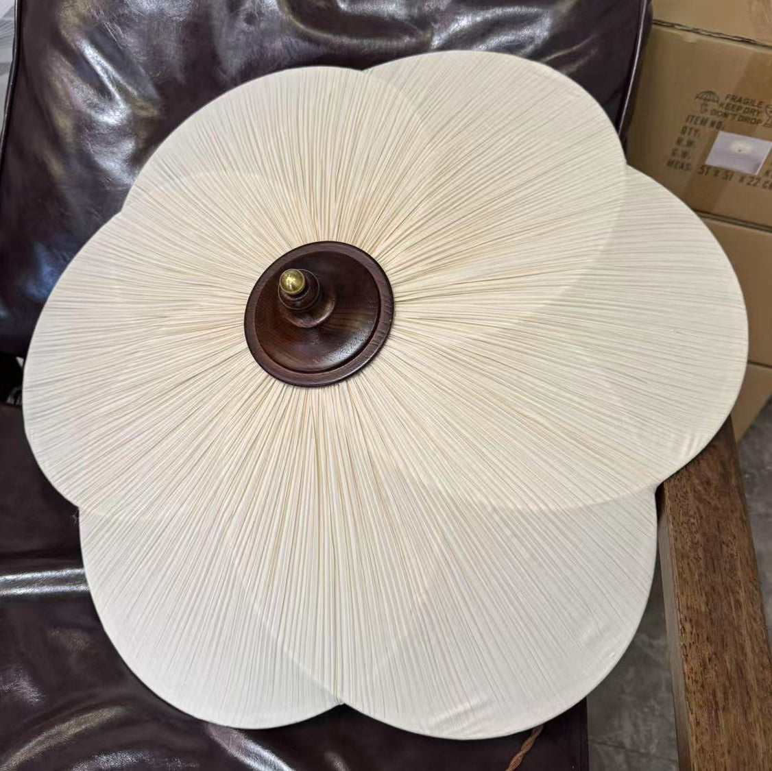 Evola Petal-Inspired Flush Mount Ceiling Light - Letslighting