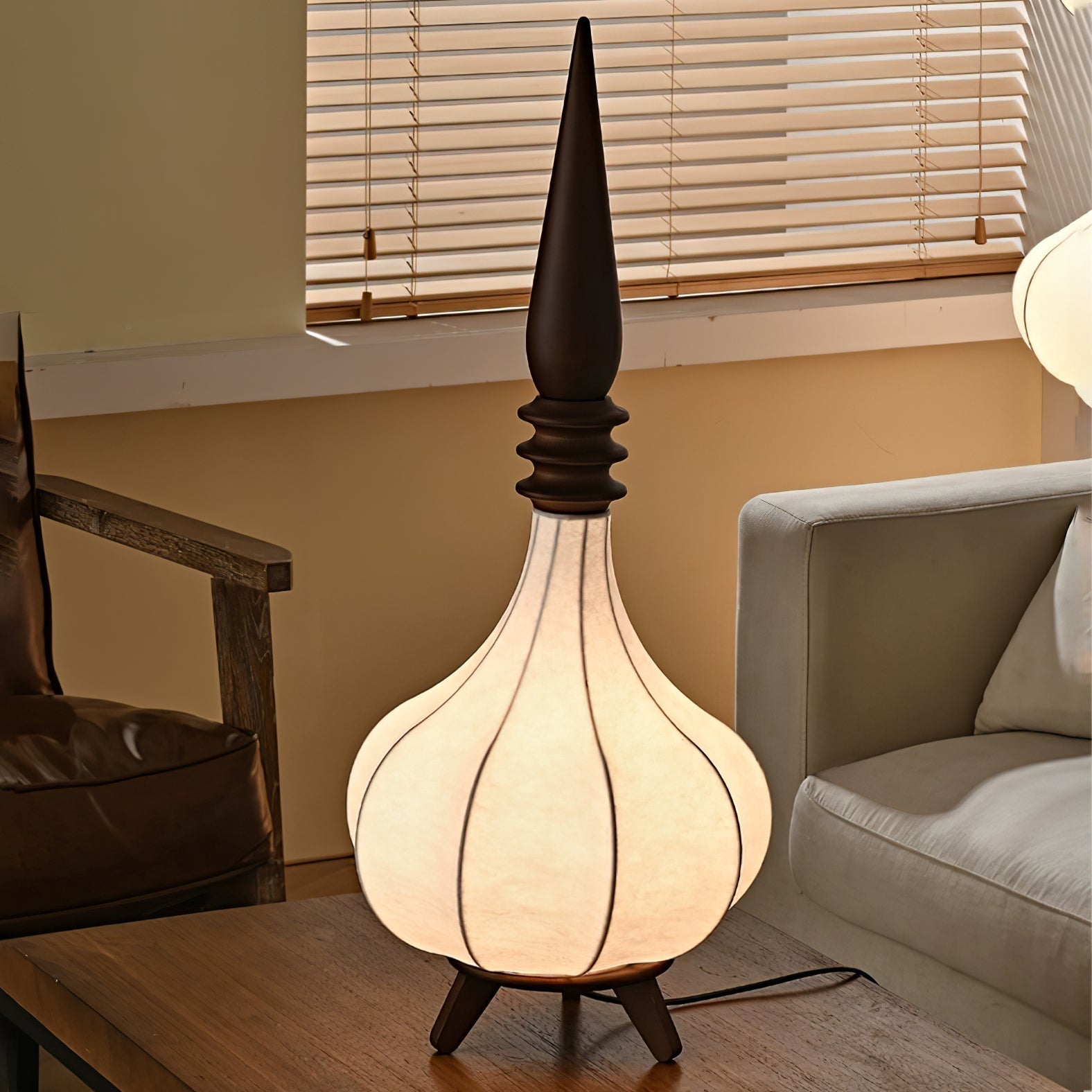 Cetalyra Tiered Gourd Floor Lamp - Letslighting