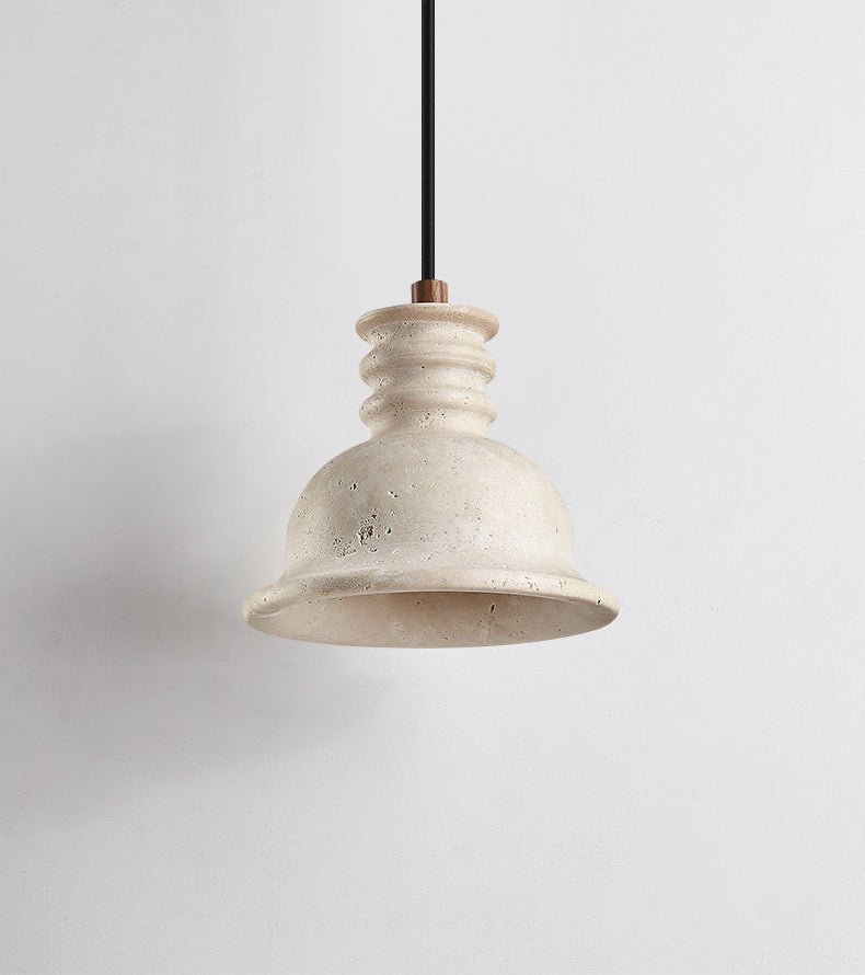 Cassian Modern Travertine Pendant Light