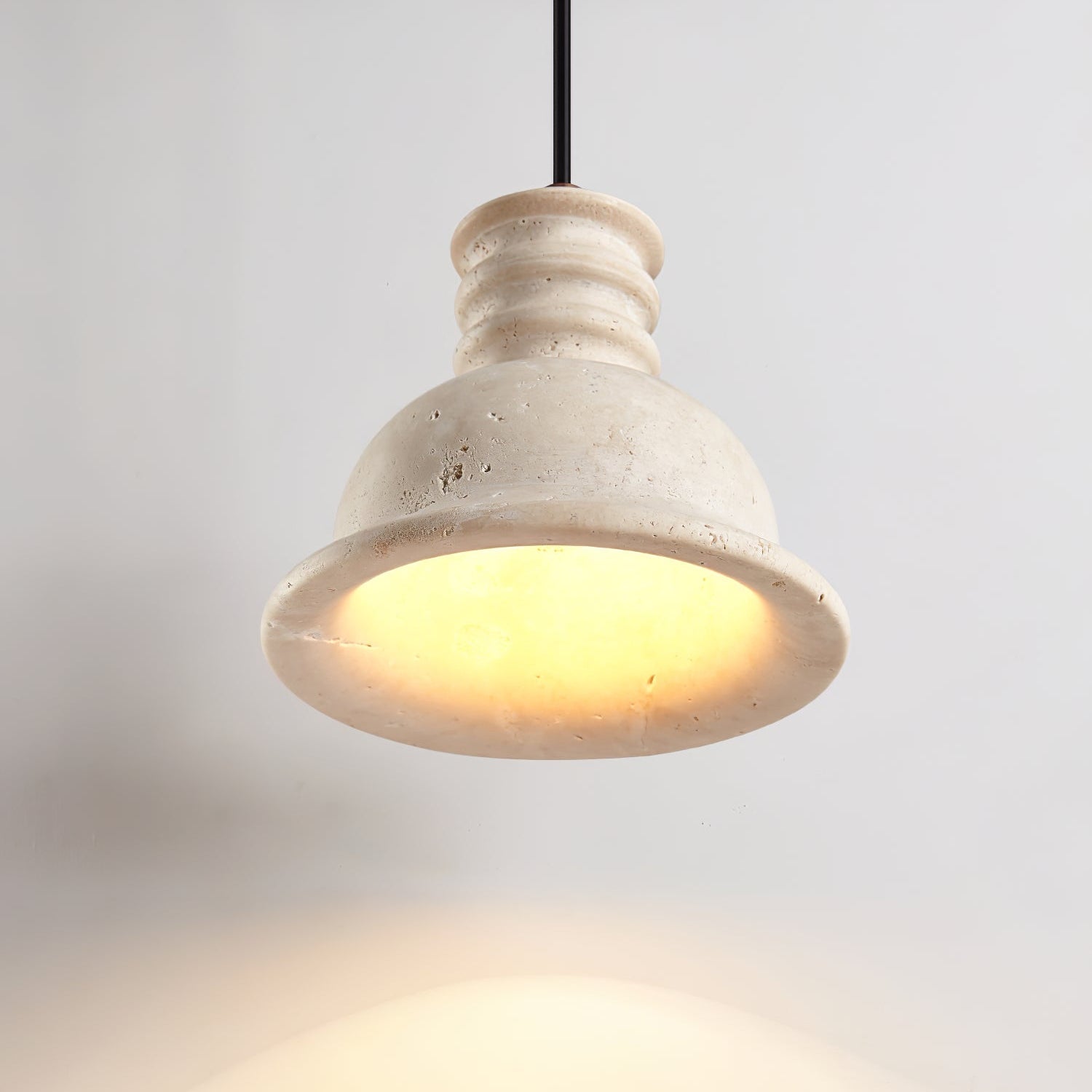 Cassian Modern Travertine Pendant Light