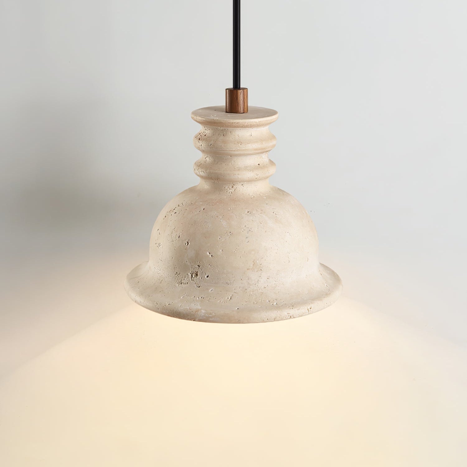 Cassian Modern Travertine Pendant Light