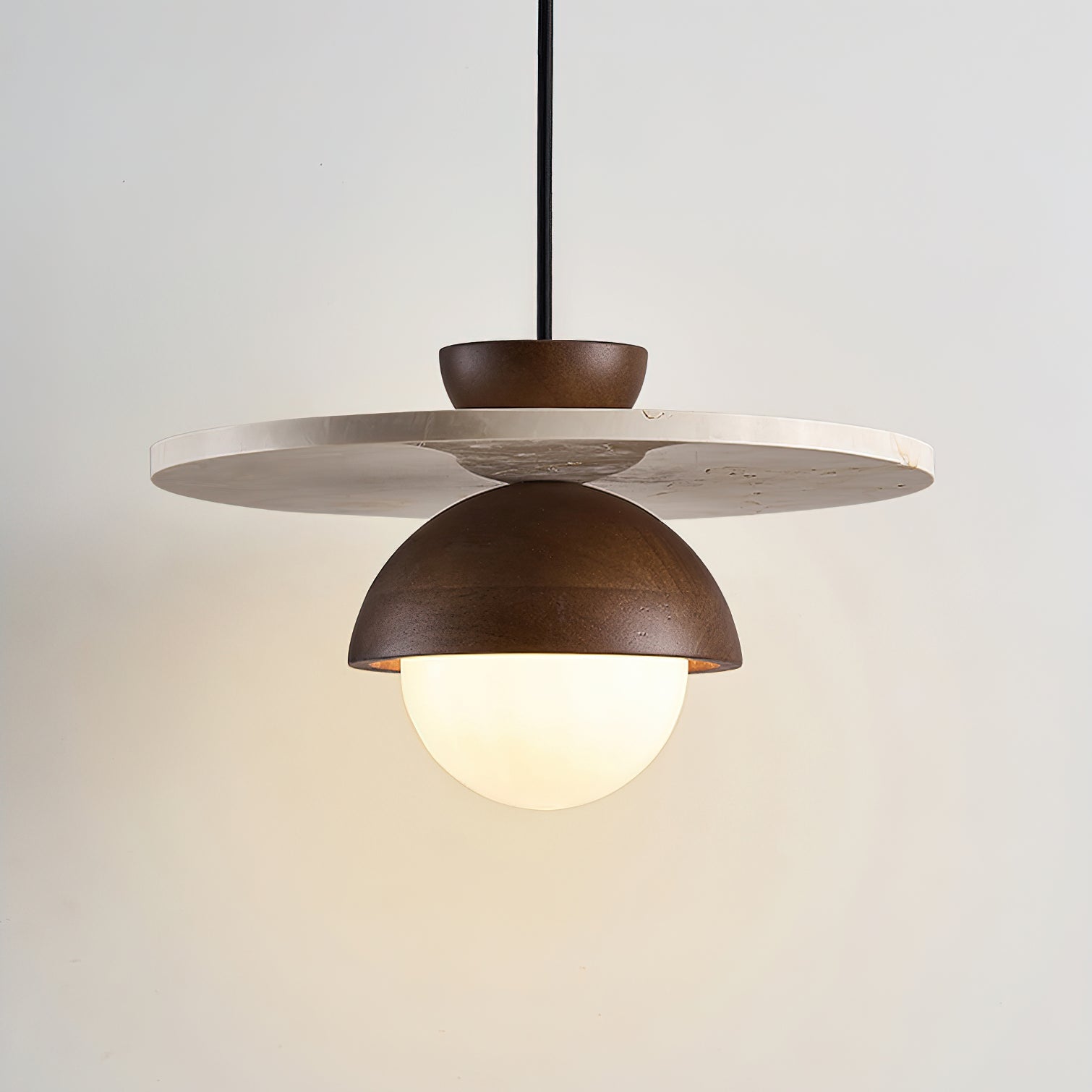 Ritta Travertine Layered Pendant Lamp - Letslighting