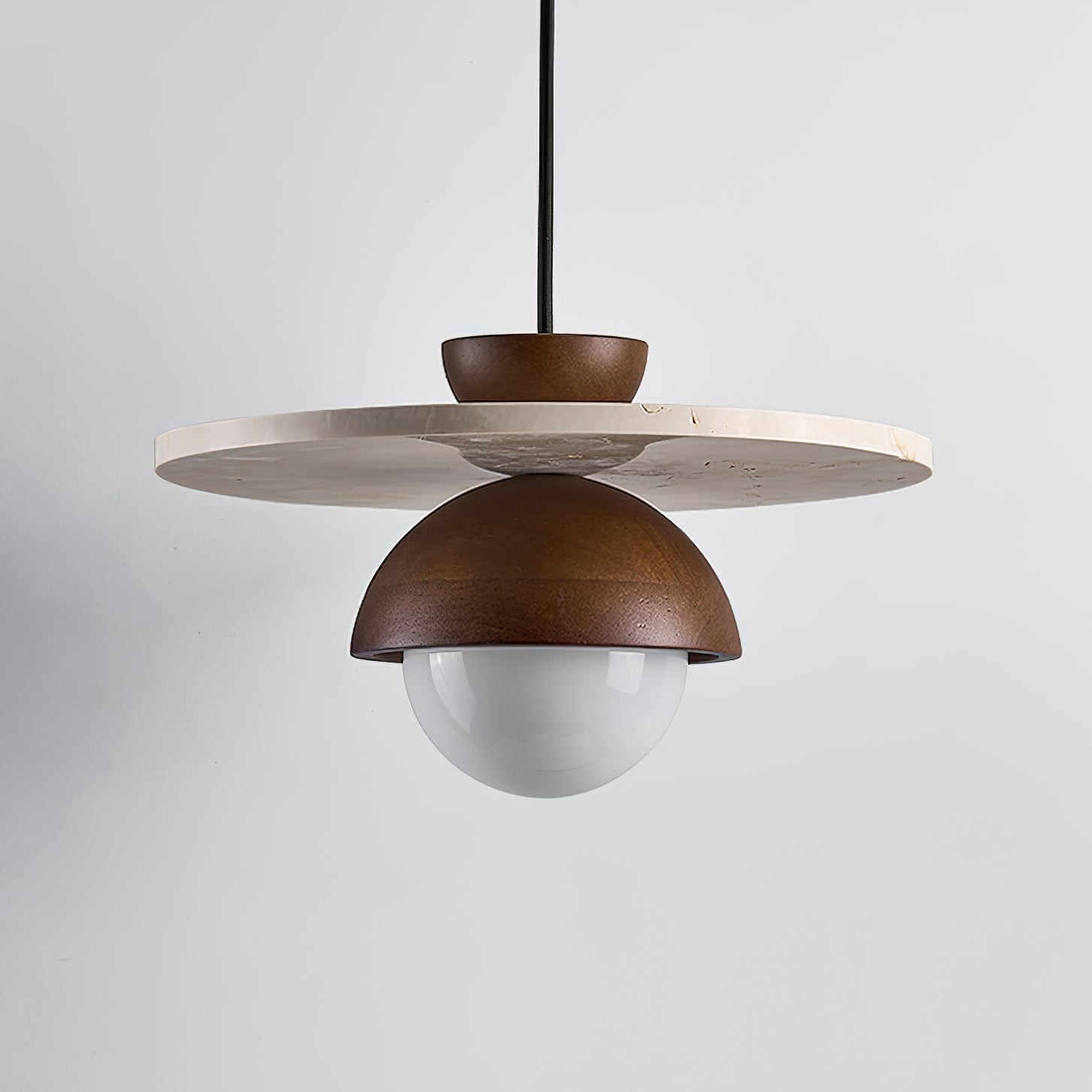 Ritta Travertine Layered Pendant Lamp - Letslighting