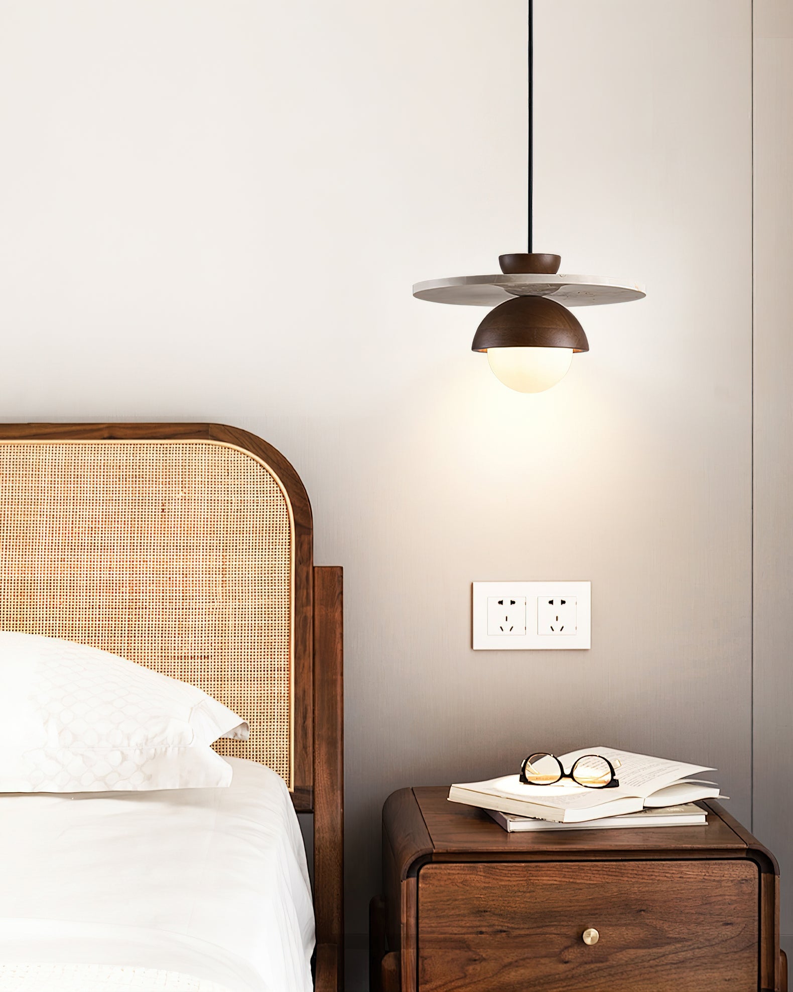 Ritta Travertine Layered Pendant Lamp - Letslighting
