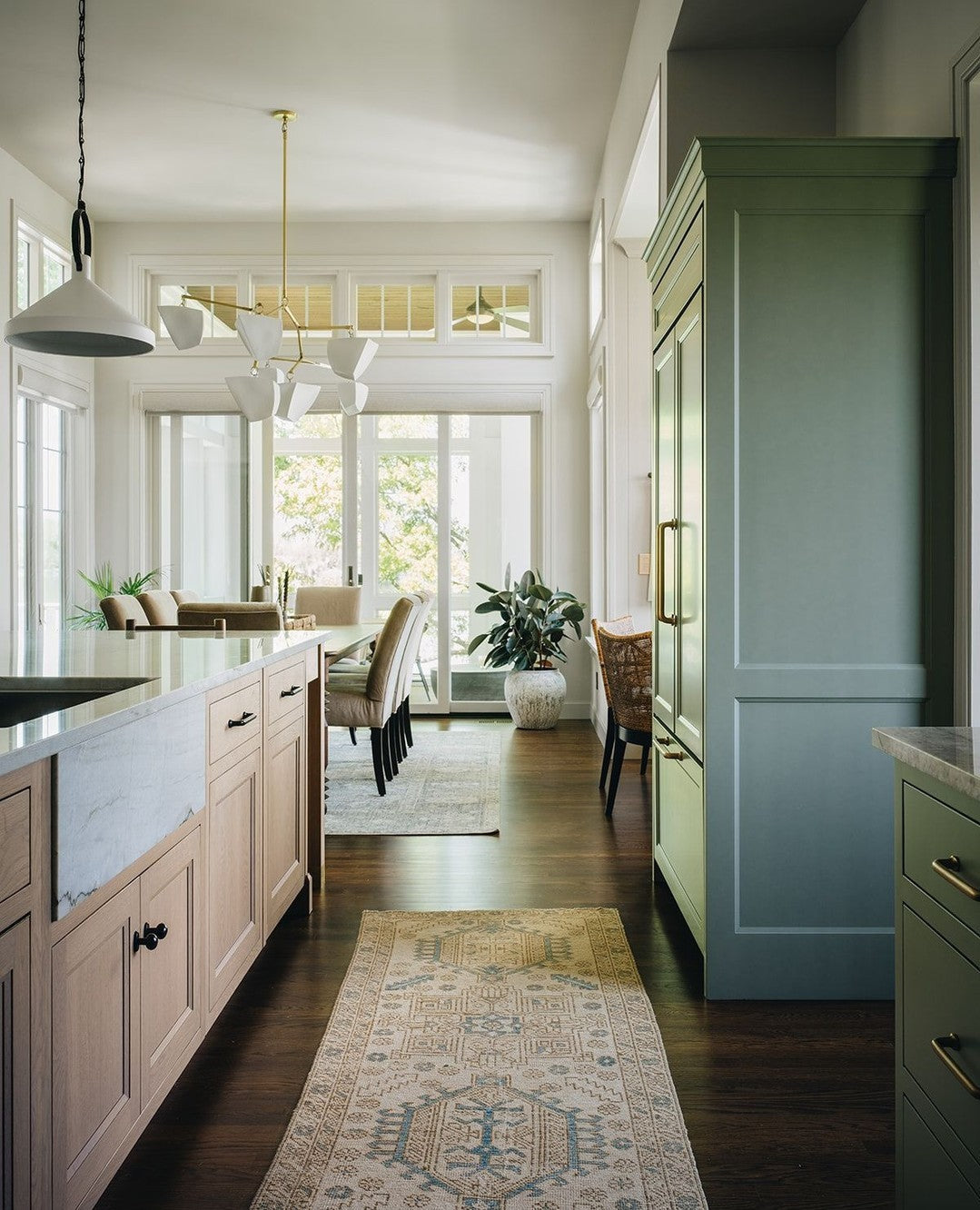 Iris Mobile Individual Creativity Brass Ceramics Chandelier - Letslighting