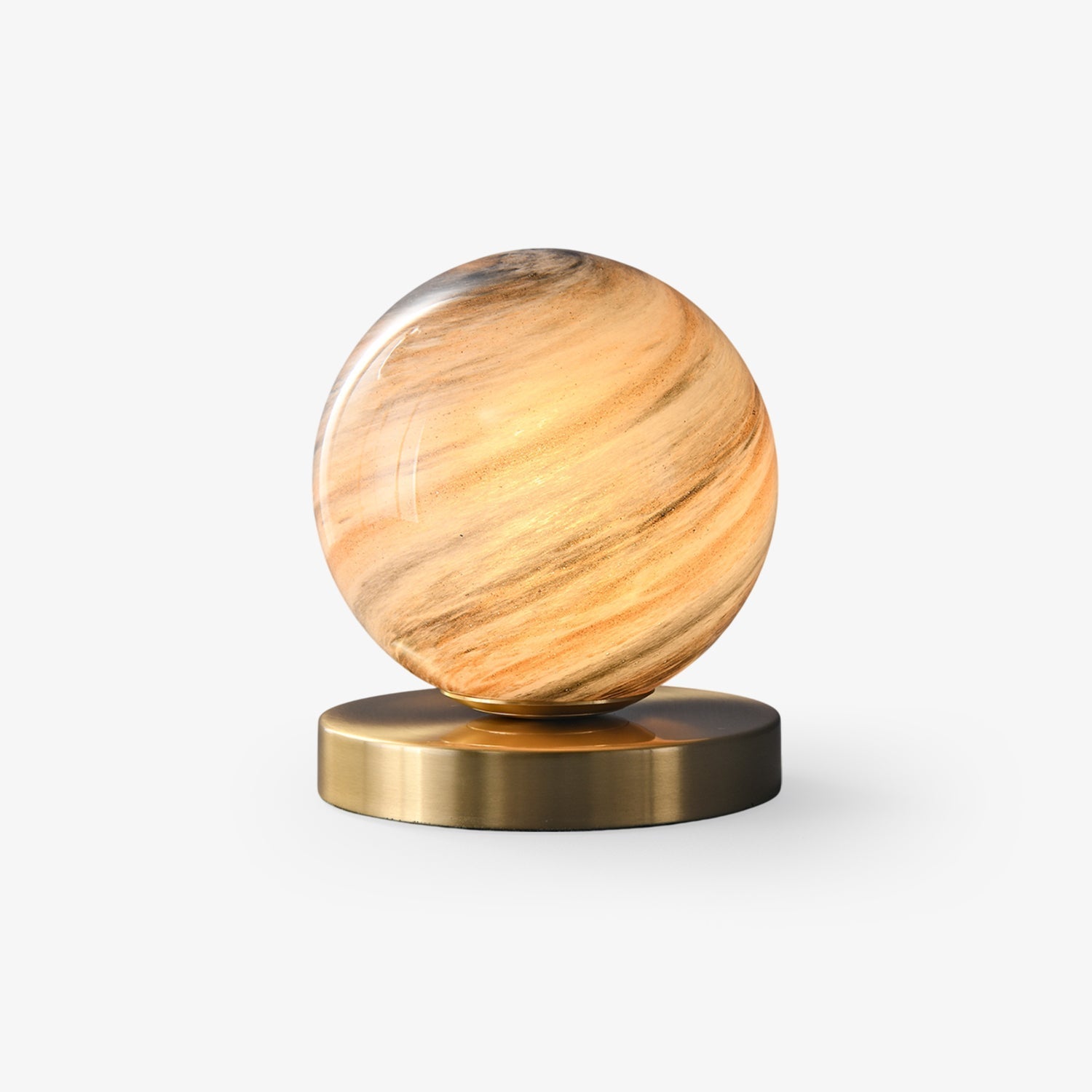 Nova Contemporary Brass Table Lamp - Letslighting