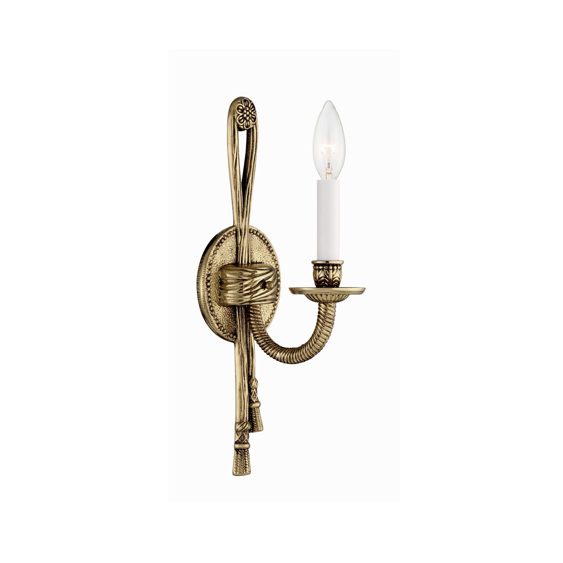 Juno Vintage Industrial Brass Sconce Wall Lamp - Letslighting