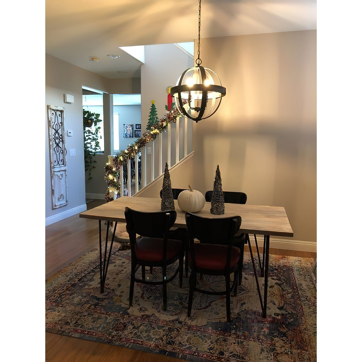 Luxe Vintage Industrial Wooden Pendant Lamp - Letslighting