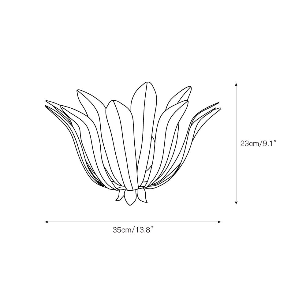Basis Individual Creativity Brass Wall Lamp - Letslighting
