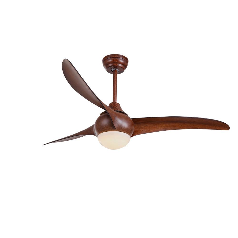 Zatheora Natural Traditional Ceiling Fan Light - Letslighting