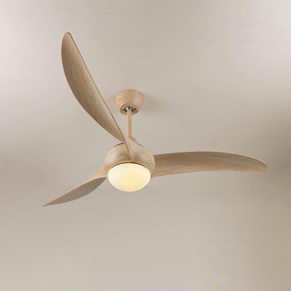 Zatheora Natural Traditional Ceiling Fan Light - Letslighting