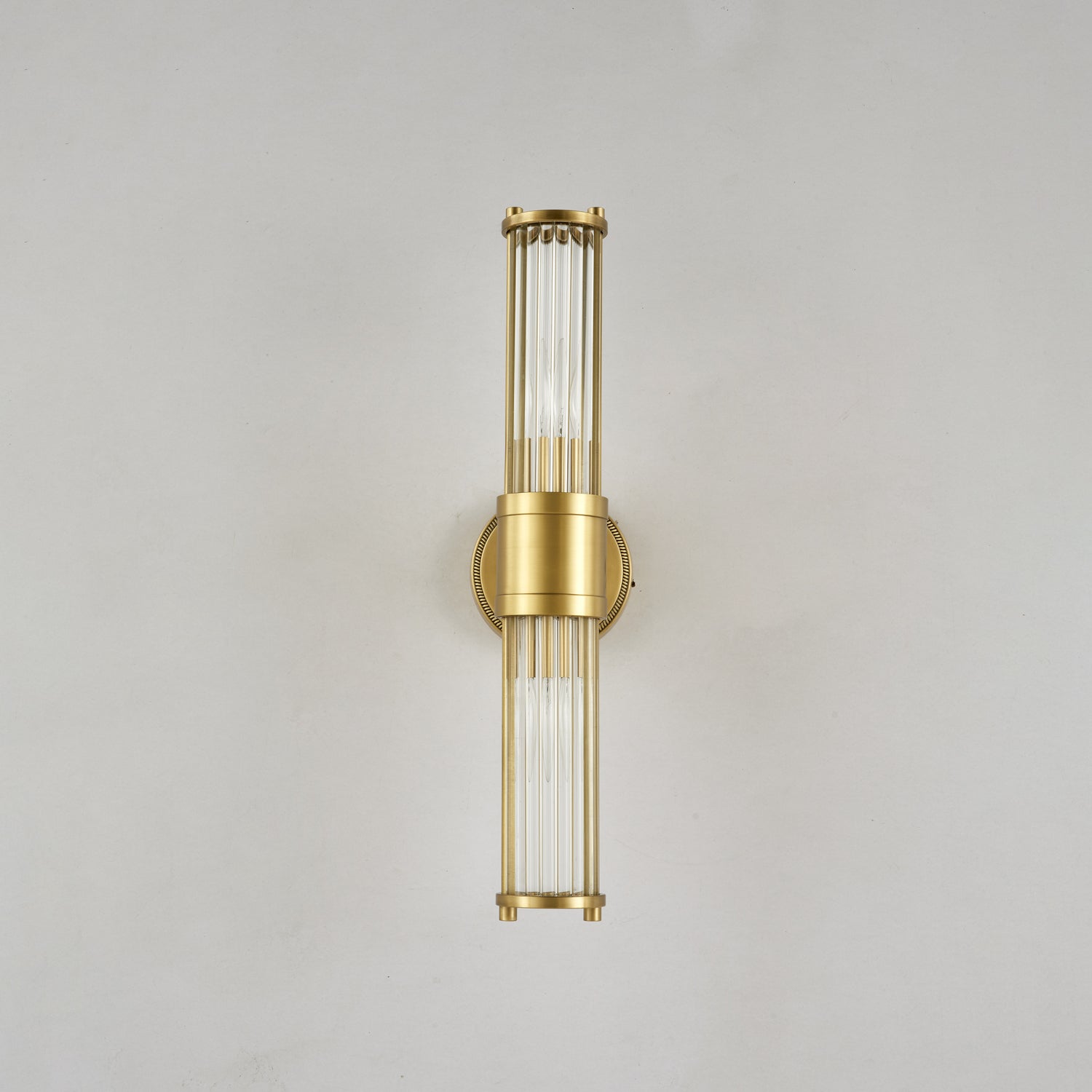 Vevenisra Nordic Art Cylinder Glass Wall Light - Letslighting