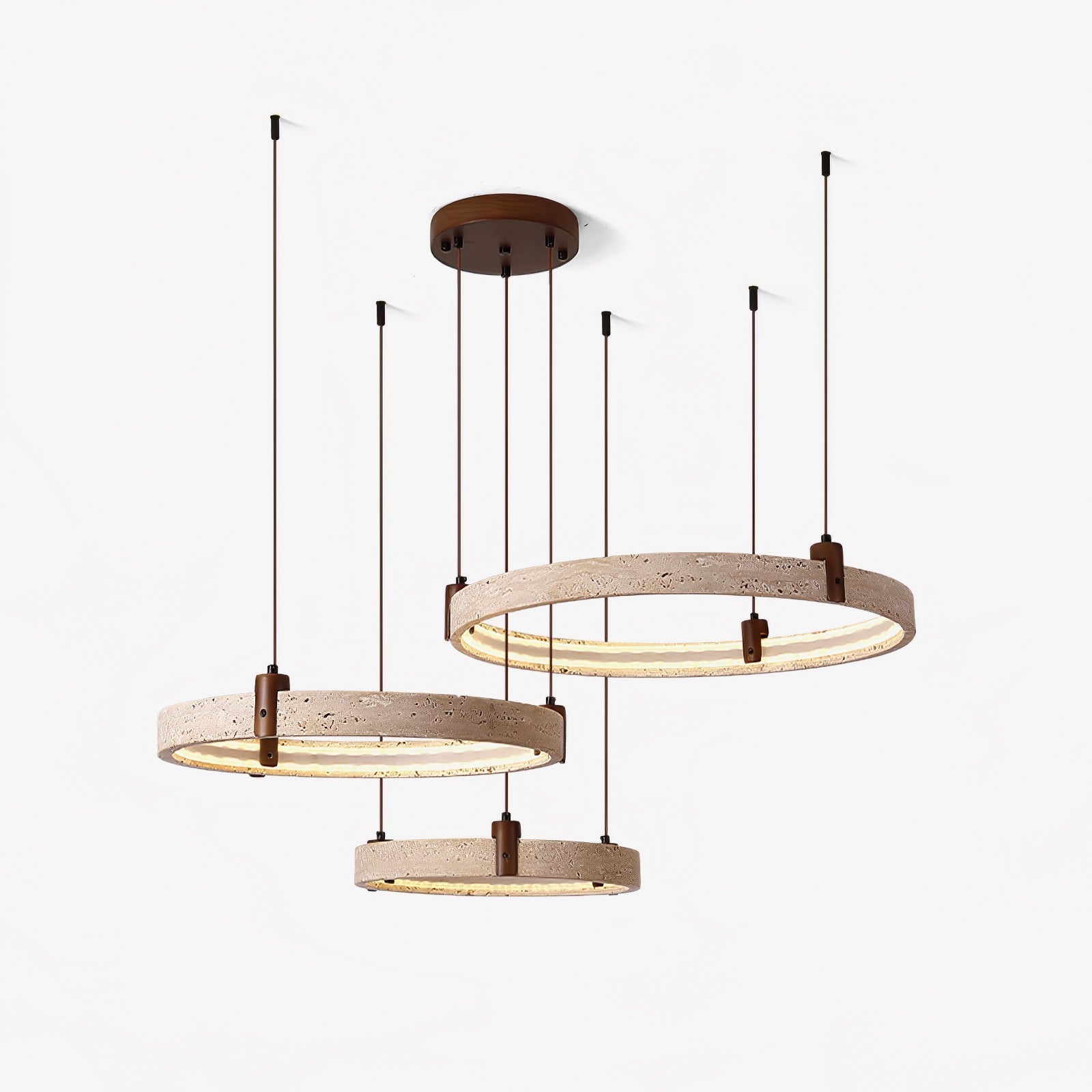 Orvinir Travertine Chandelier - Letslighting
