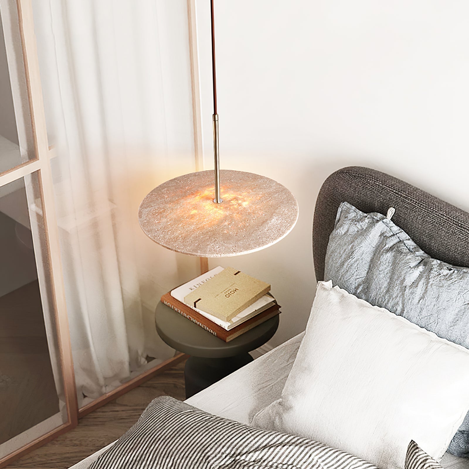 Vera Travertine Pendant Light