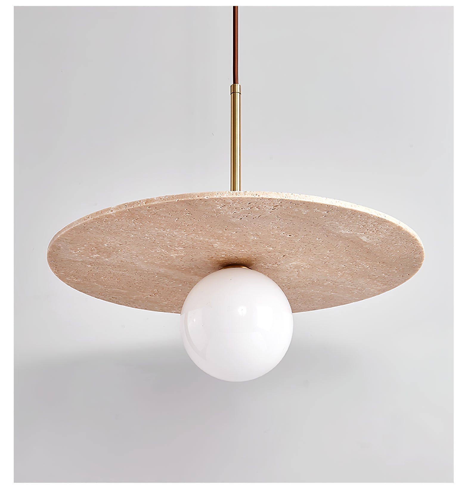 Vera Travertine Pendant Light