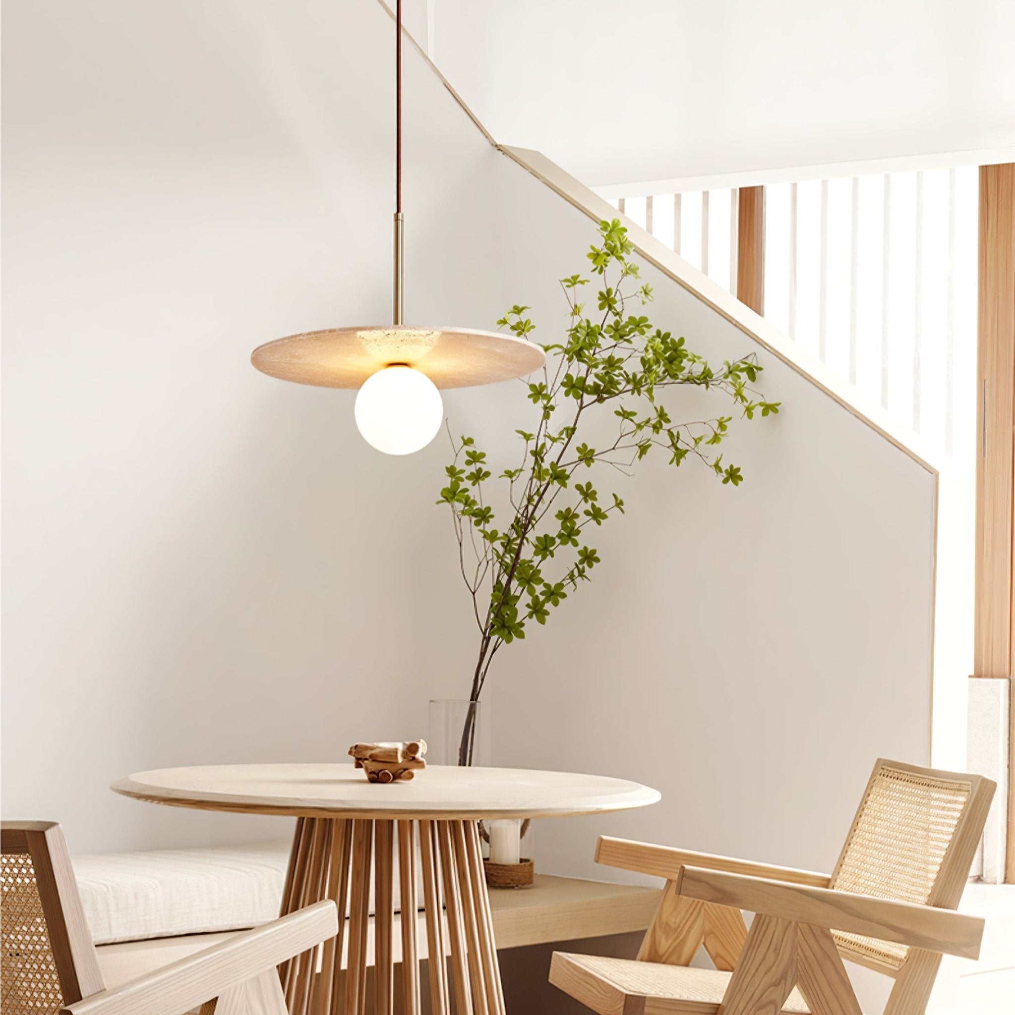 Vera Travertine Pendant Light