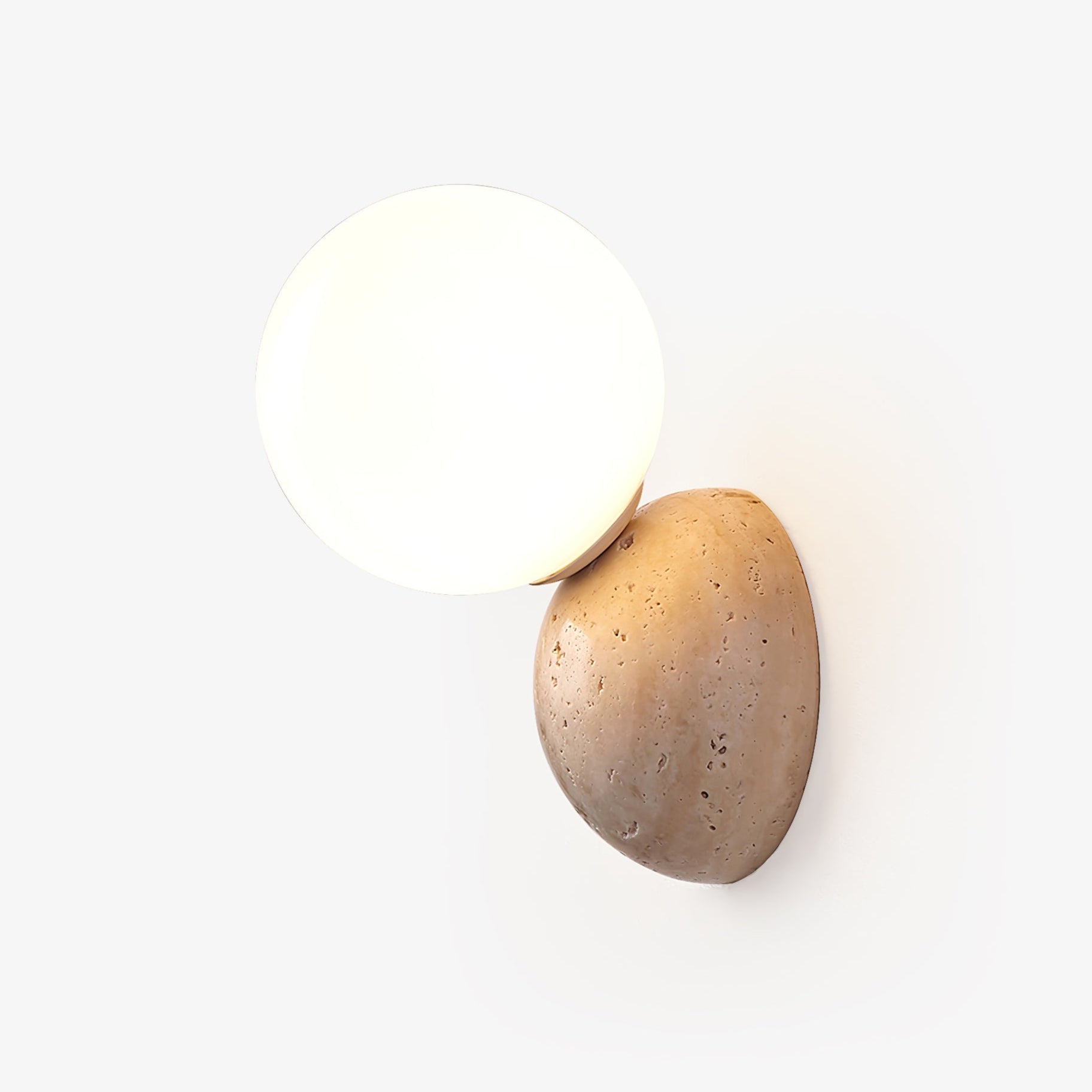 Cethair Travertine Wall Light - Letslighting