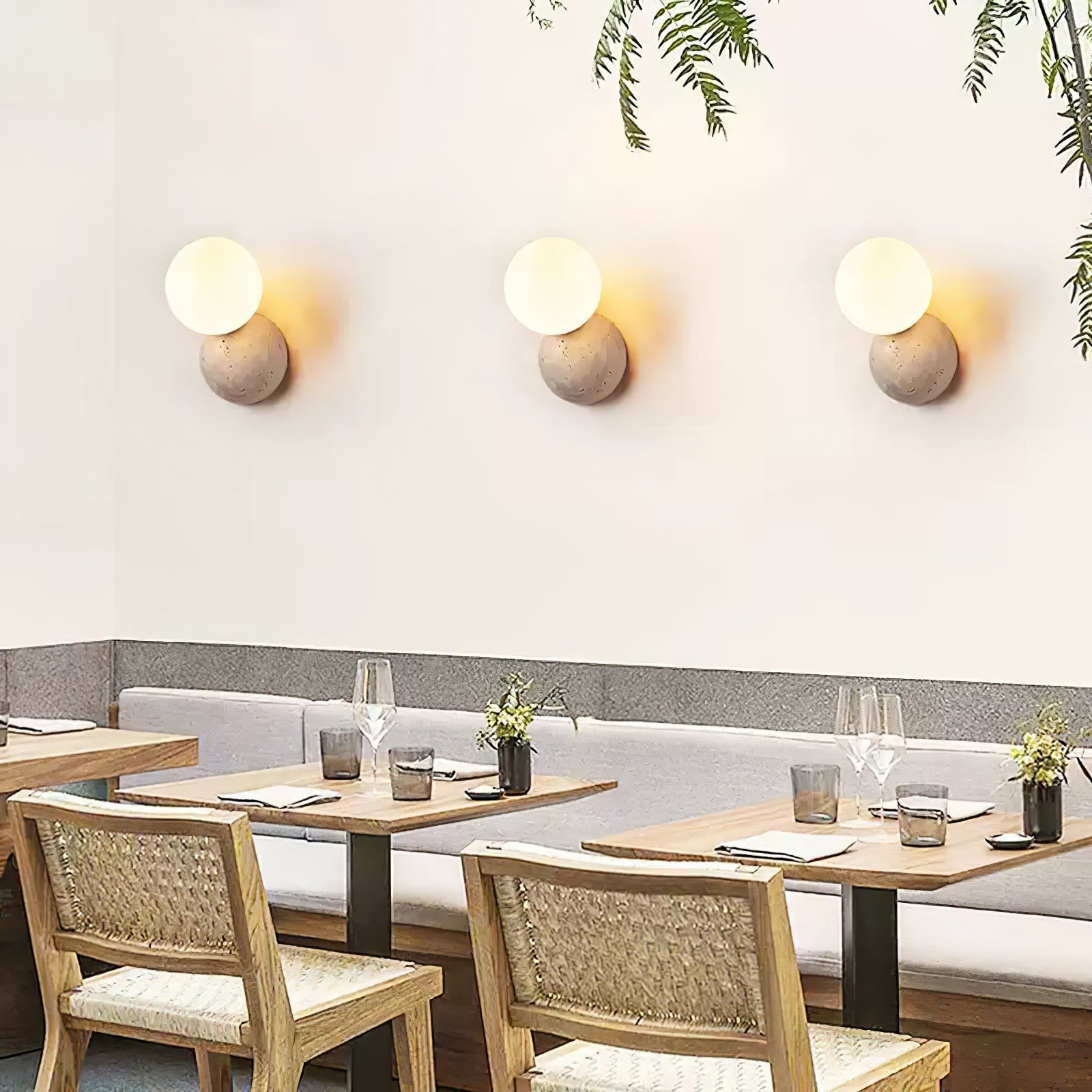 Cethair Travertine Wall Light - Letslighting