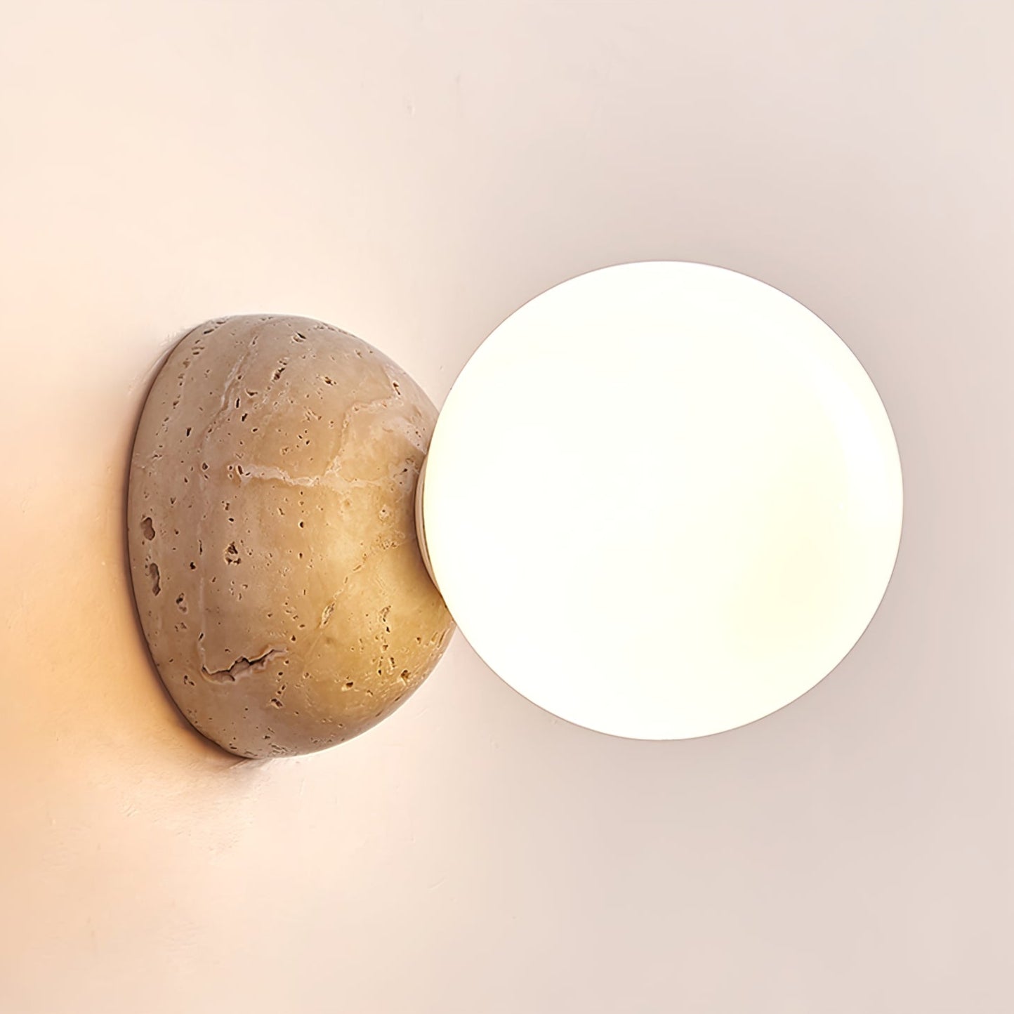 Cethair Travertine Wall Light - Letslighting