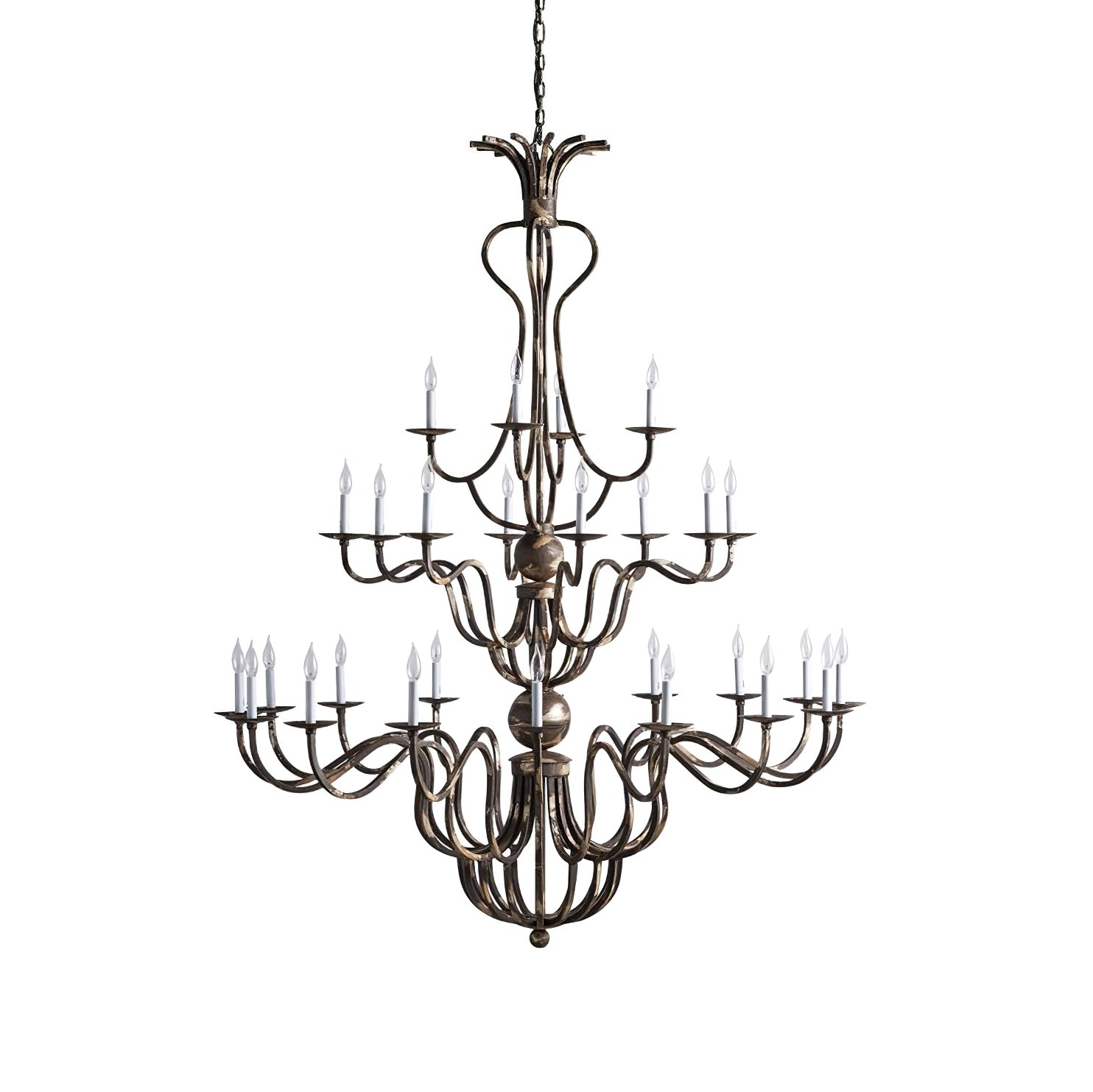 Bolt Vintage Industrial Luxury Bronze Chandelier - Letslighting
