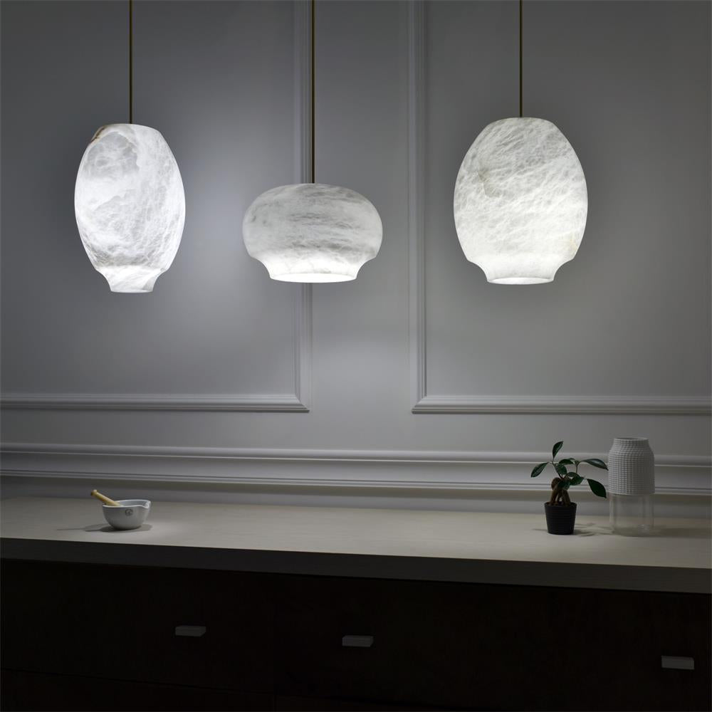 Miroir Modern Minimalist Alabaster Pendant Lamp - Letslighting